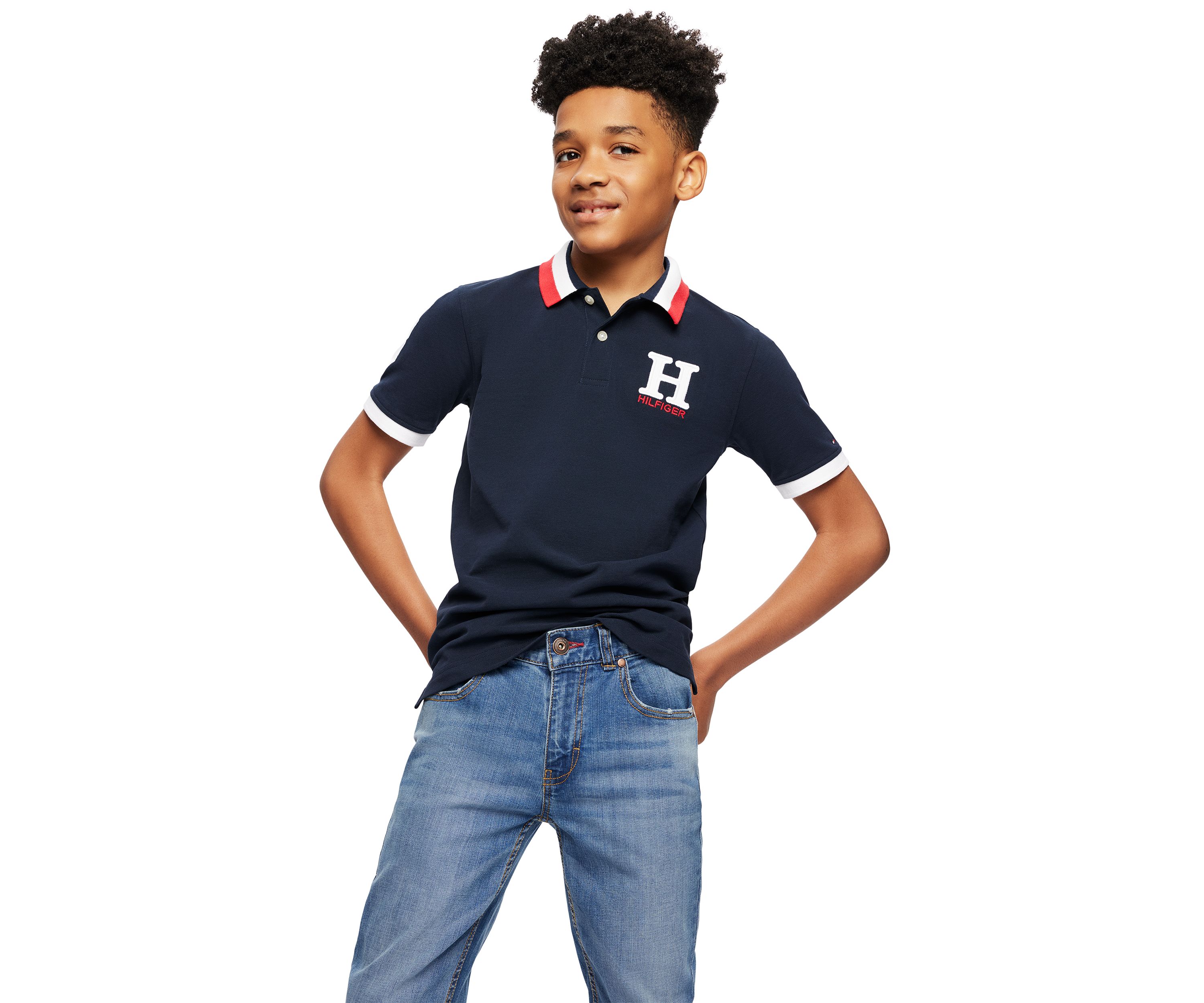 Boys 8-20 Logo Polo Shirt 