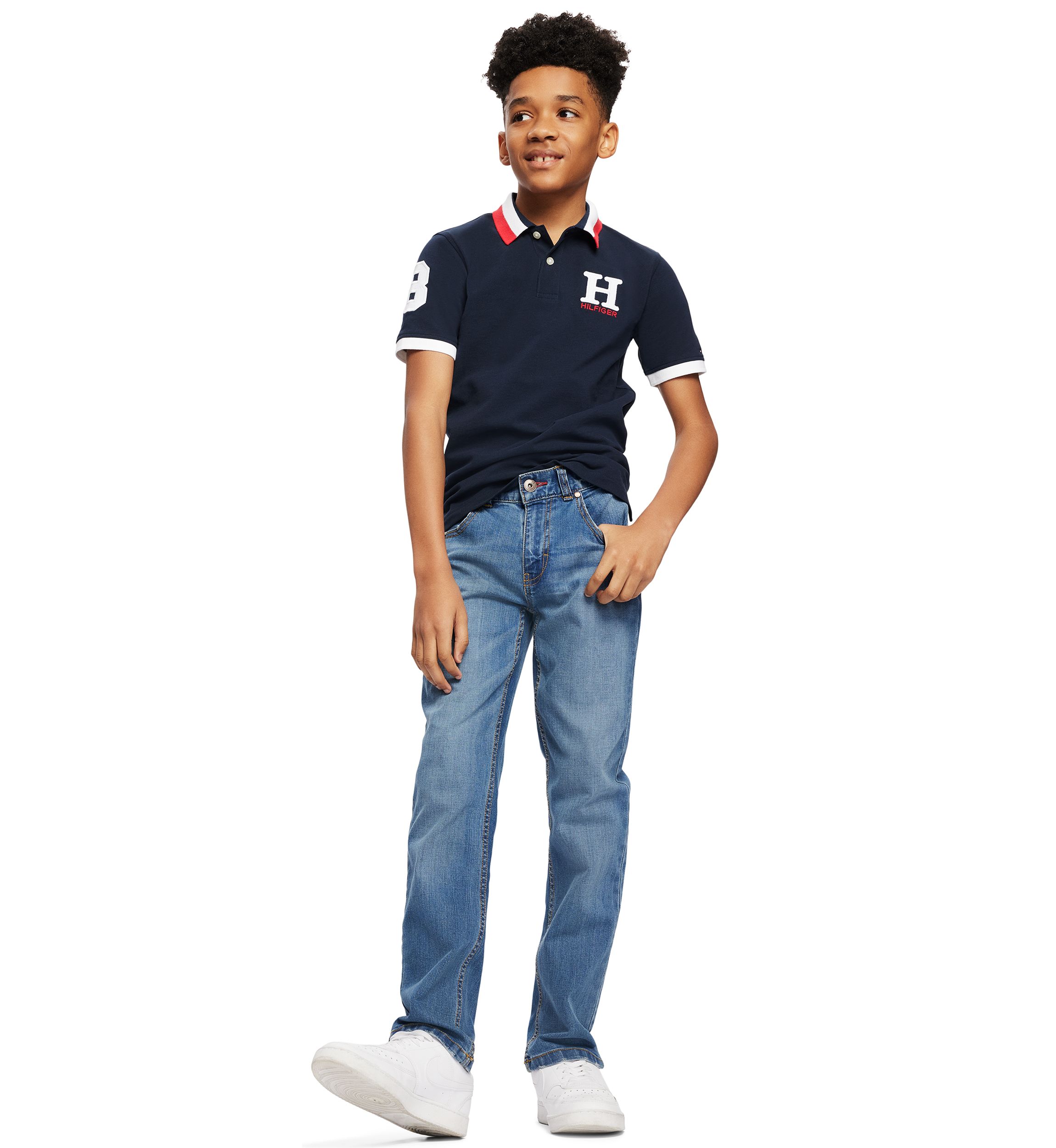 Boys 8-20 Logo Polo Shirt 
