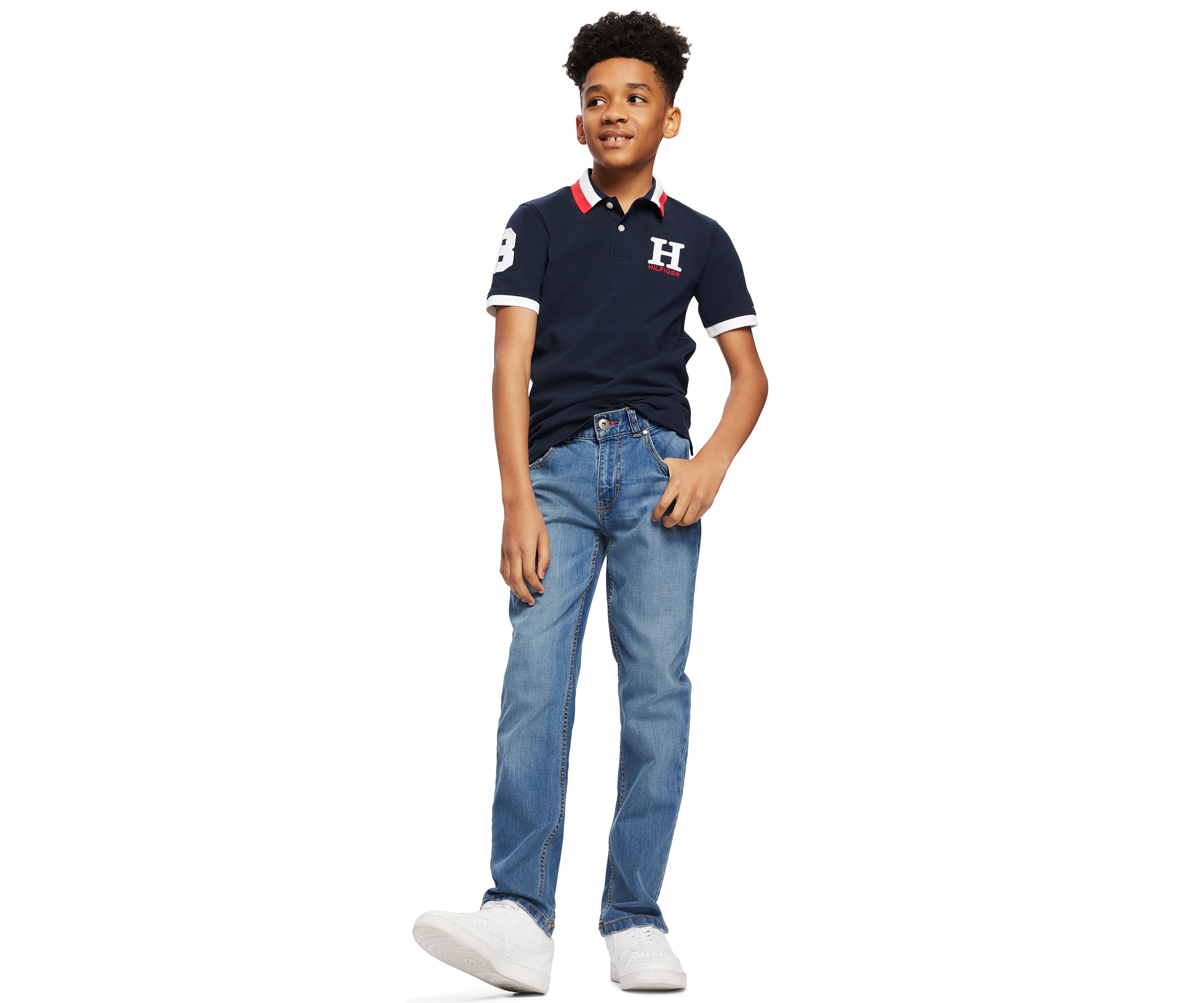 Boys 8-20 Logo Polo Shirt 