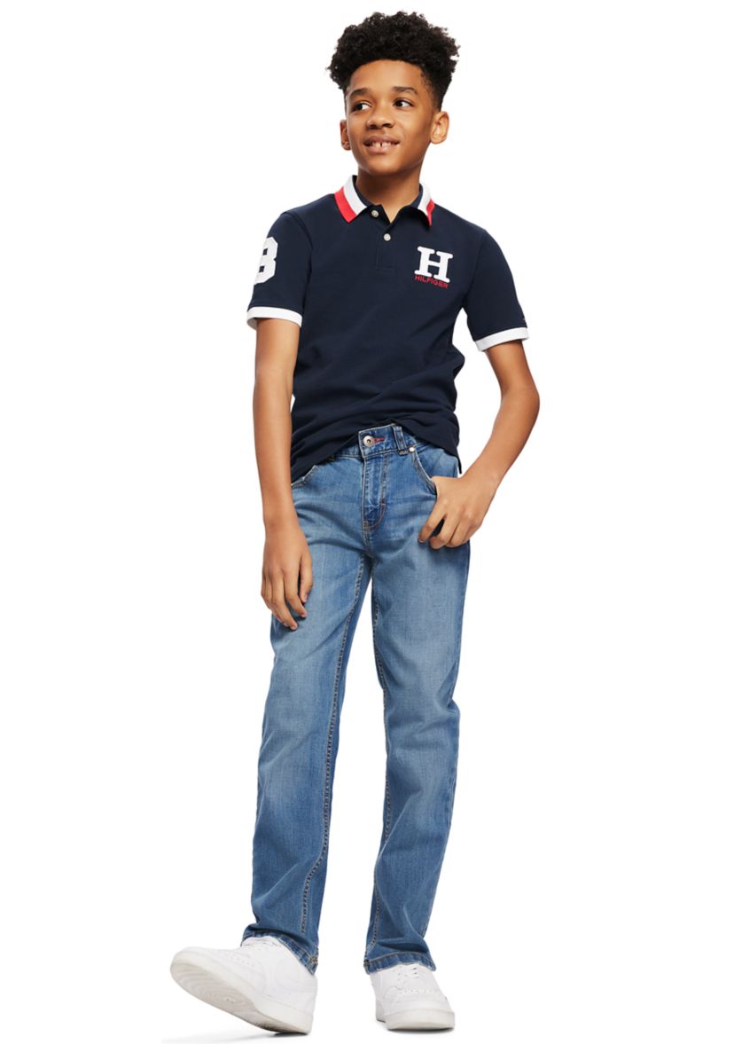 Boys 8-20 Logo Polo Shirt 