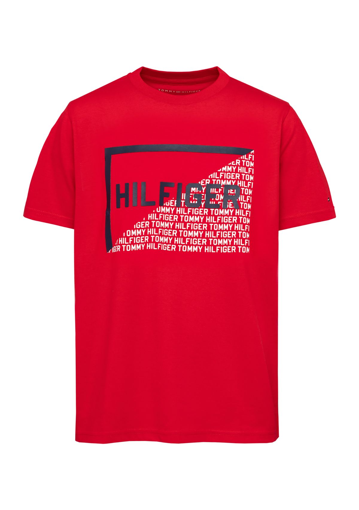 Boys 8-20 Short Sleeve Vertical Stripe Graphic T-Shirt