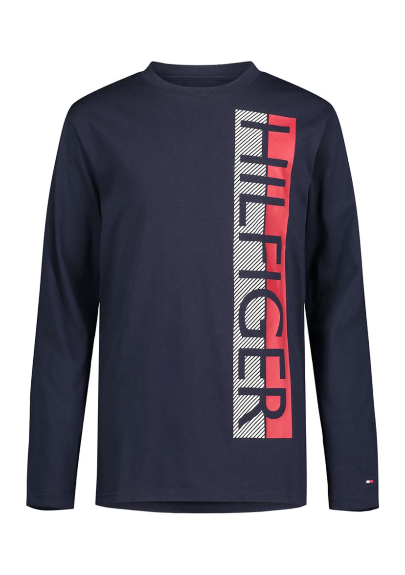 Boys 4-7 Split Long Sleeve T-Shirt