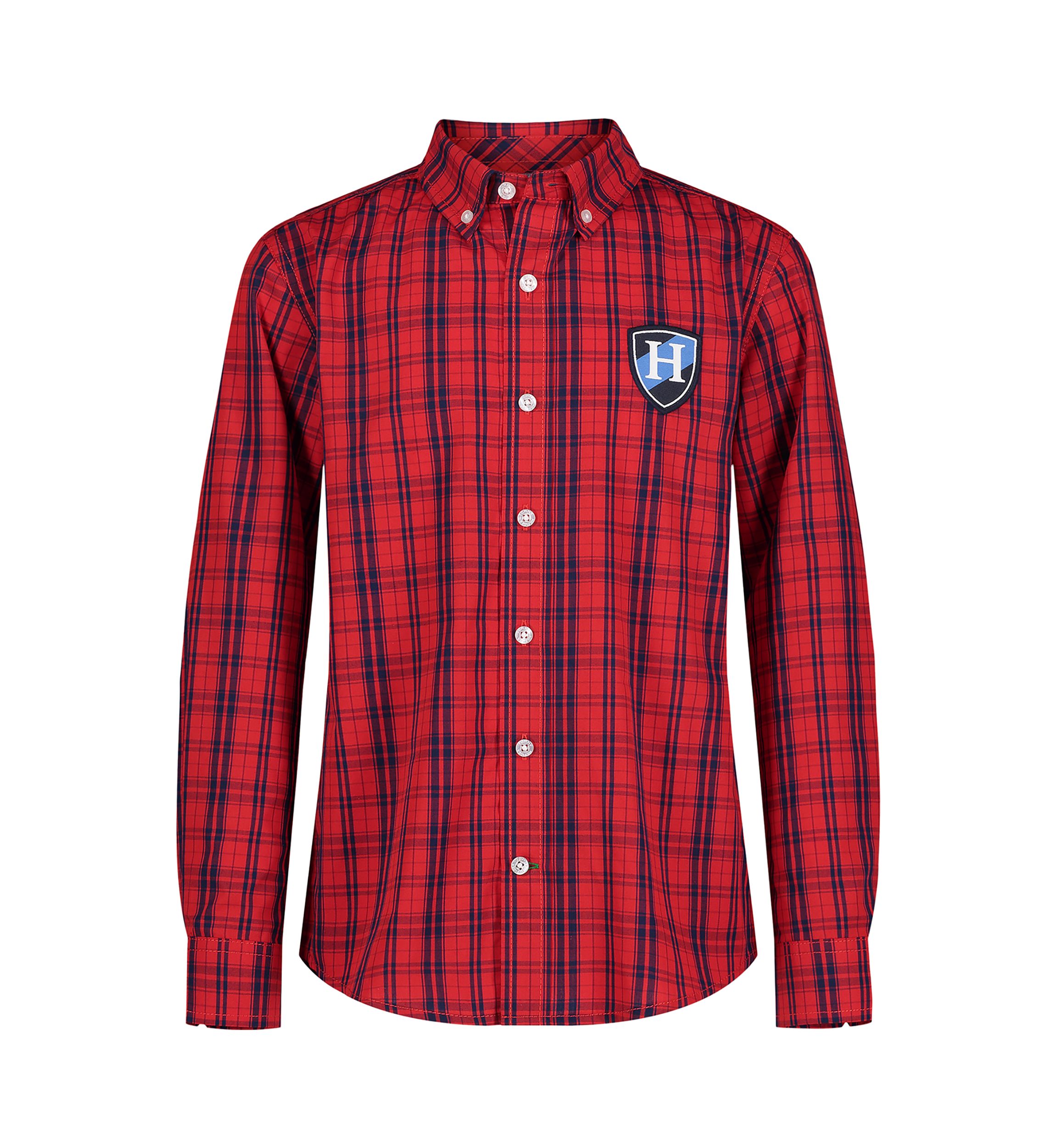 Boys 8-20 Plaid Button Down Shirt