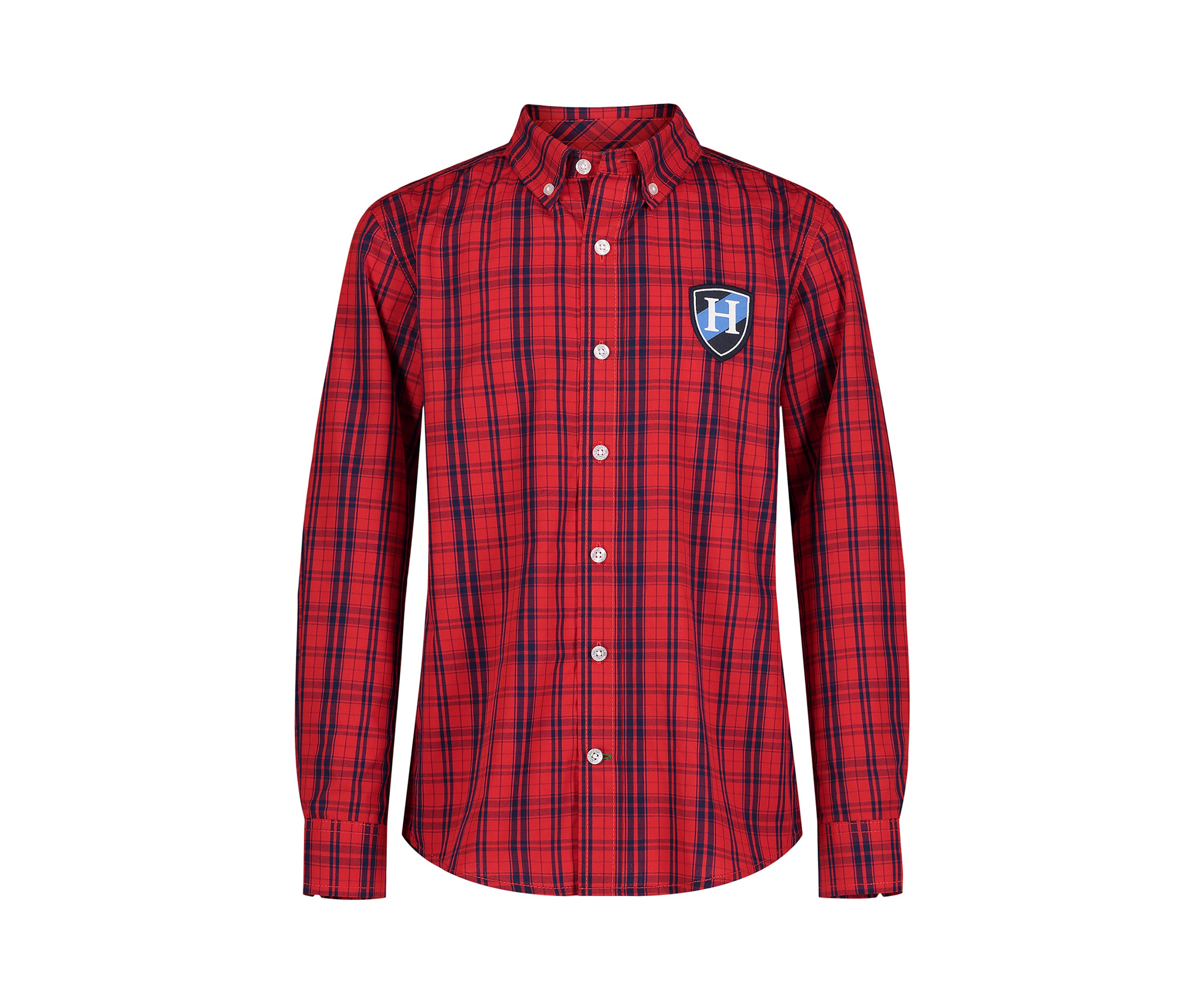 Boys 8-20 Plaid Button Down Shirt