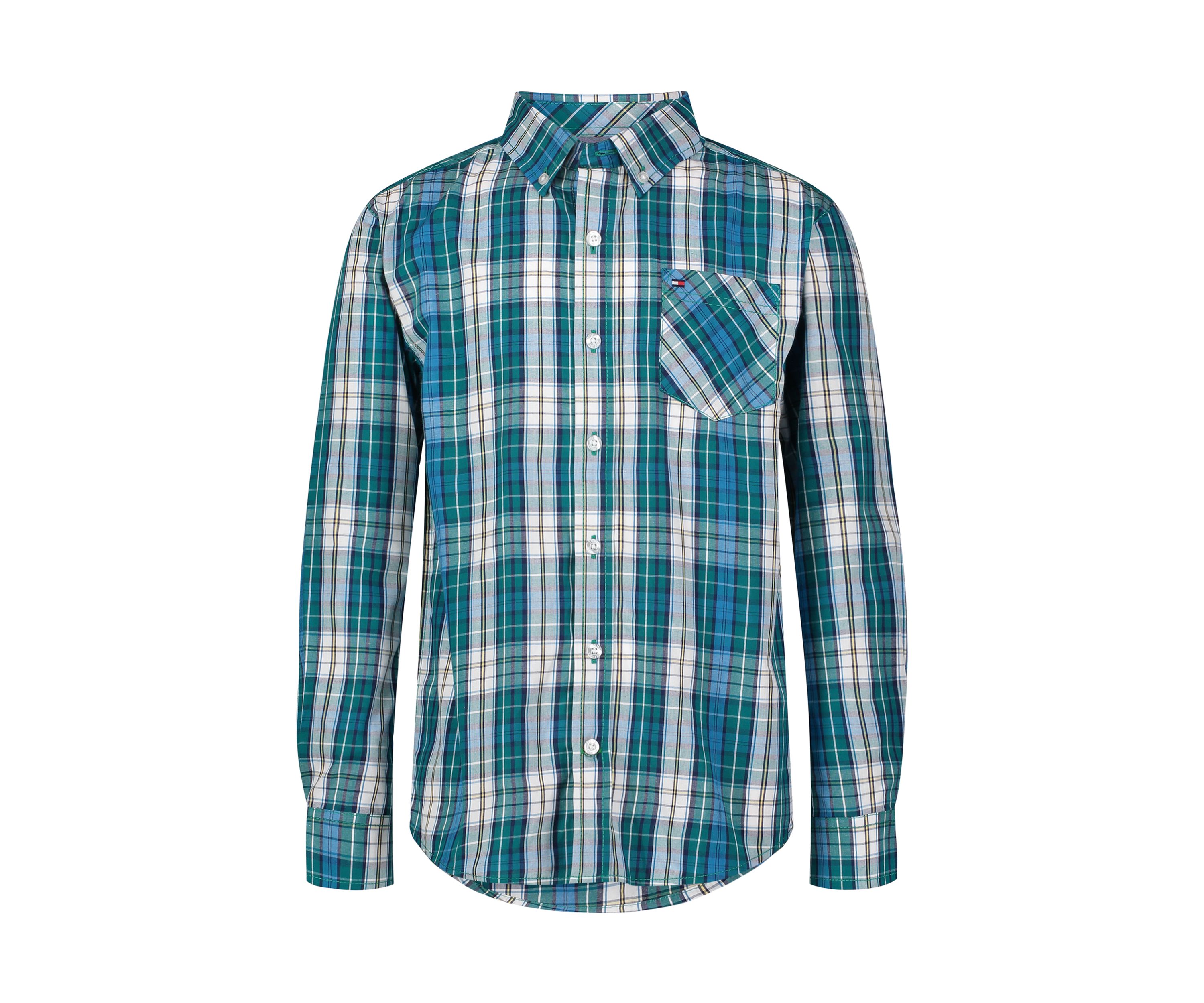 Boys 8-20 Long Sleeve Classic Plaid Shirt