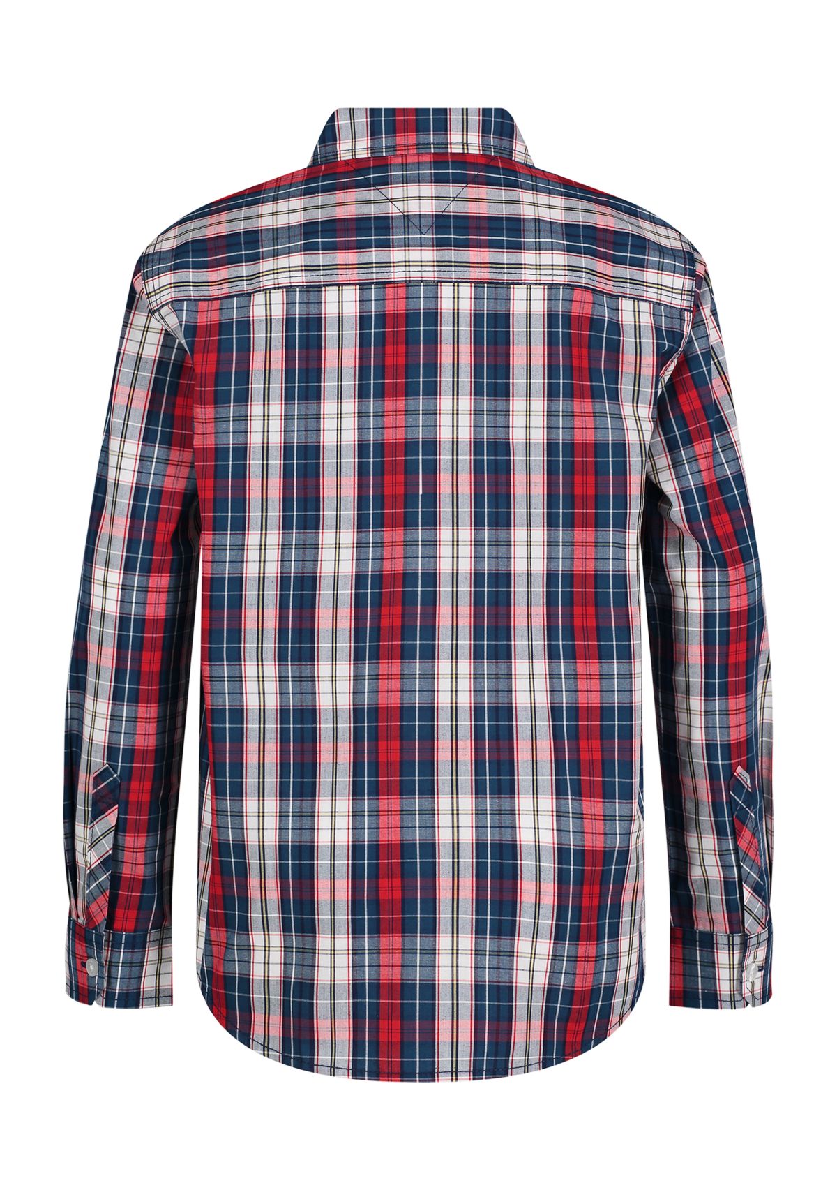 Boys 8-20  Long Sleeve Plaid Shirt 