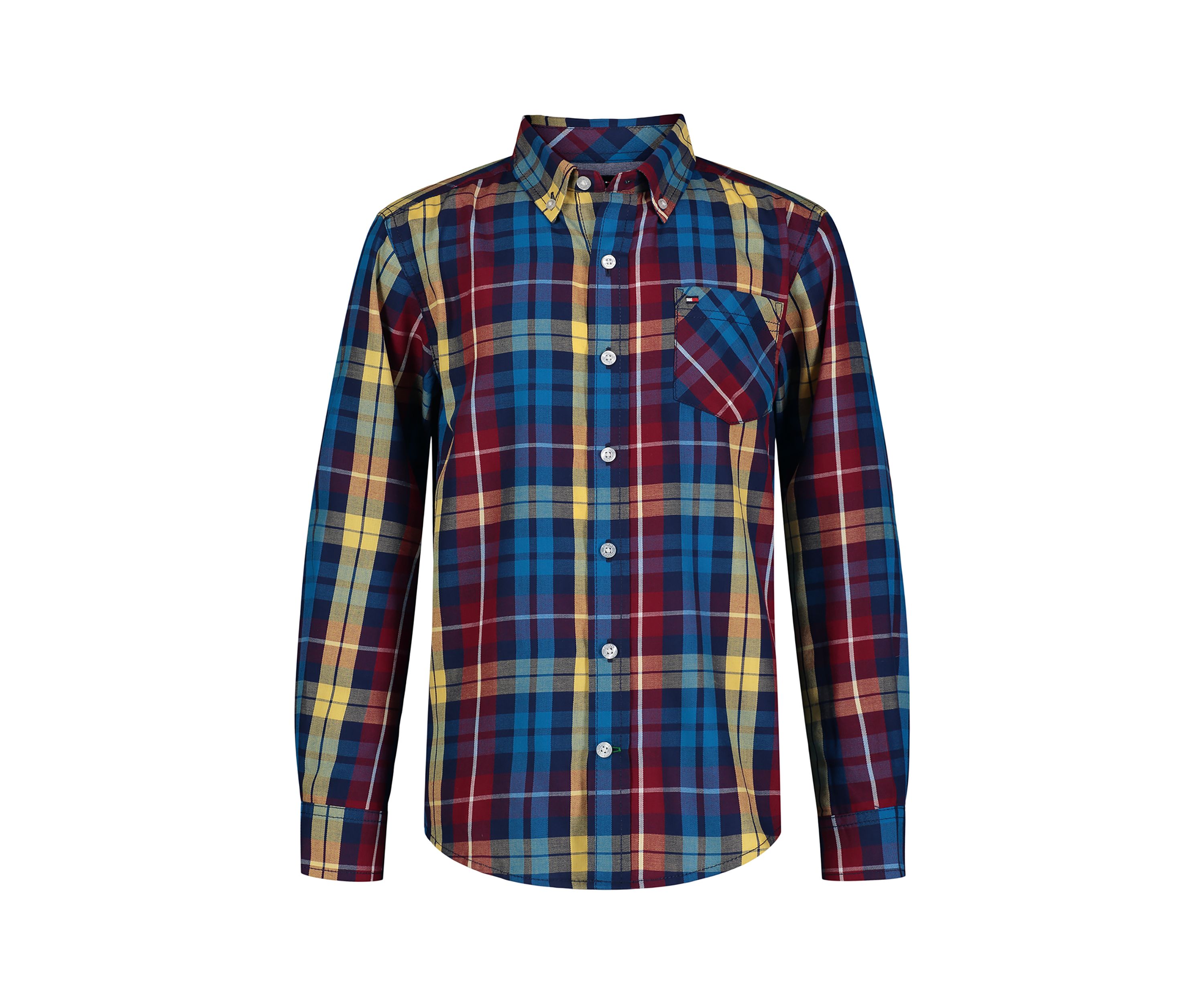 Boys 8-20 Vintage Plaid Shirt