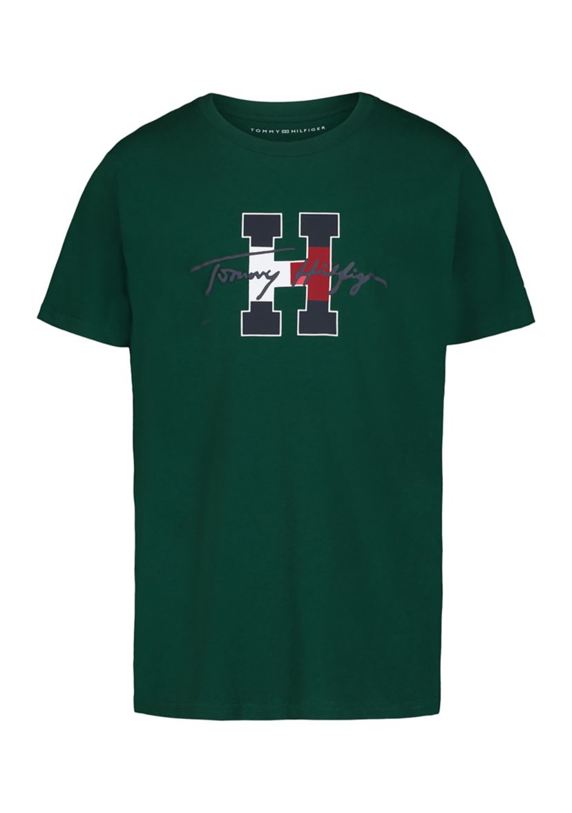 Boys 4-7 Script Logo Graphic T-Shirt