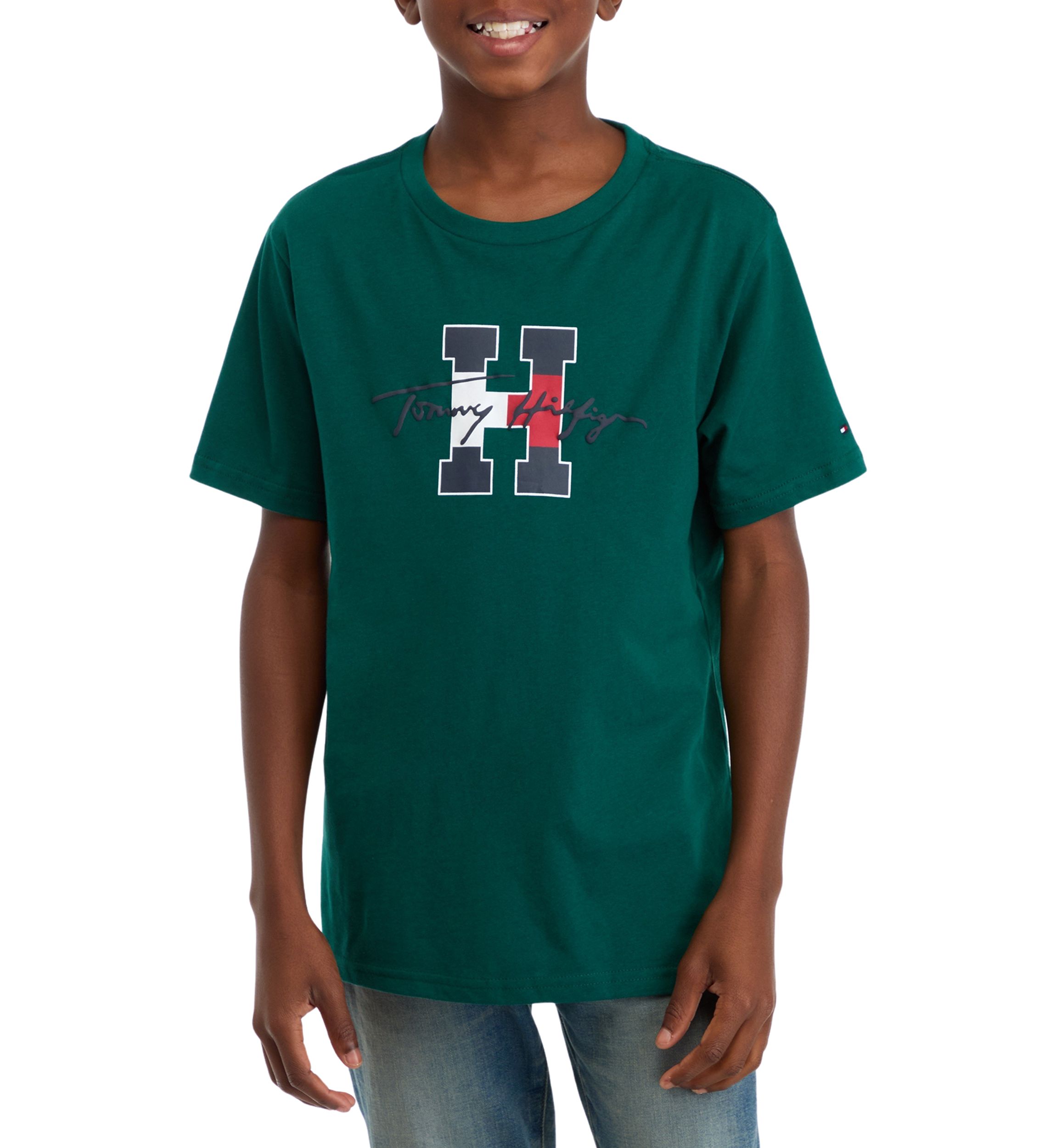 Boys 8-20 Script Graphic T-Shirt