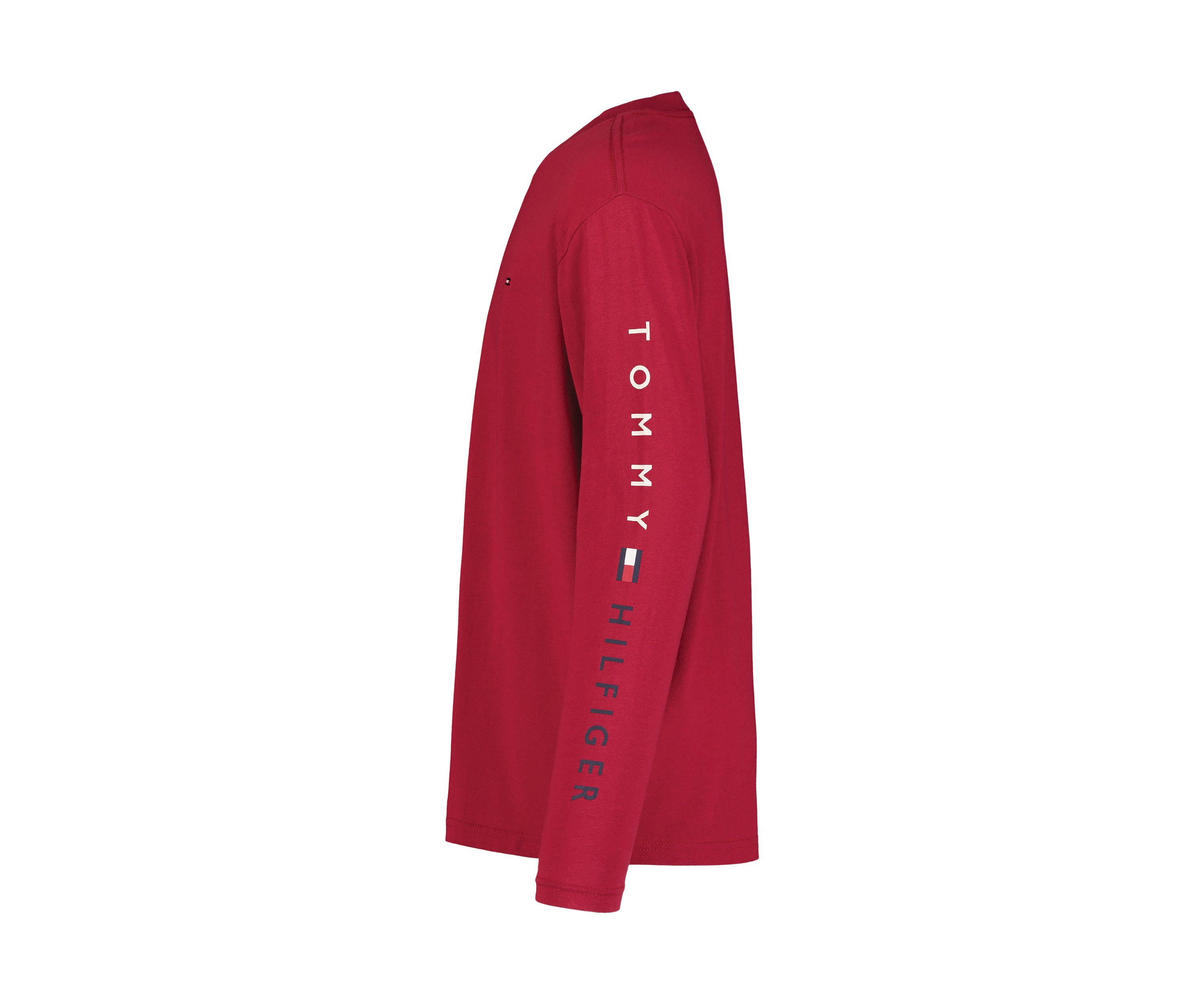 Boys 8-20 Script Logo Sleeve T-Shirt