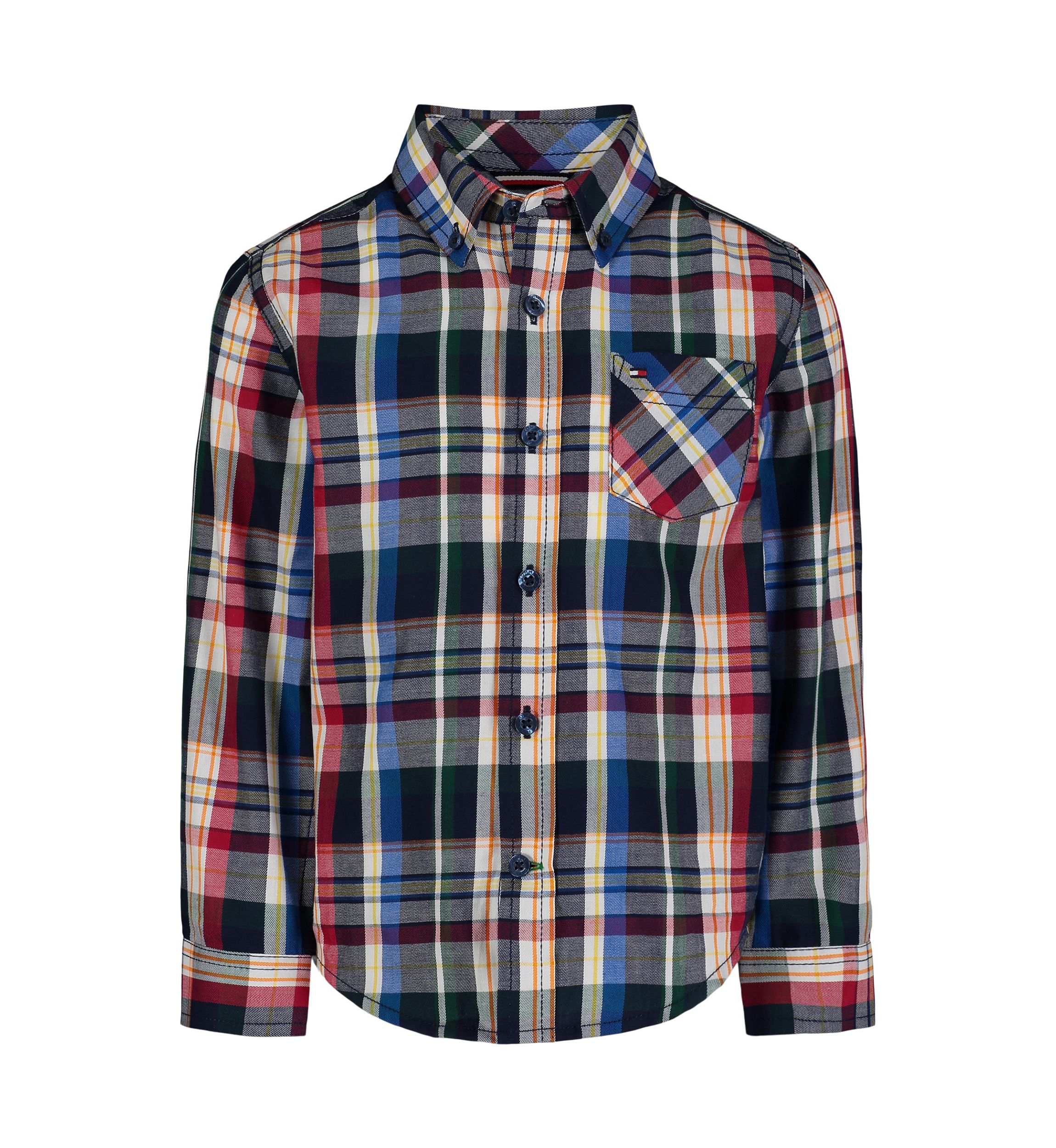 Boys 8-20 Long Sleeve Plaid Shirt