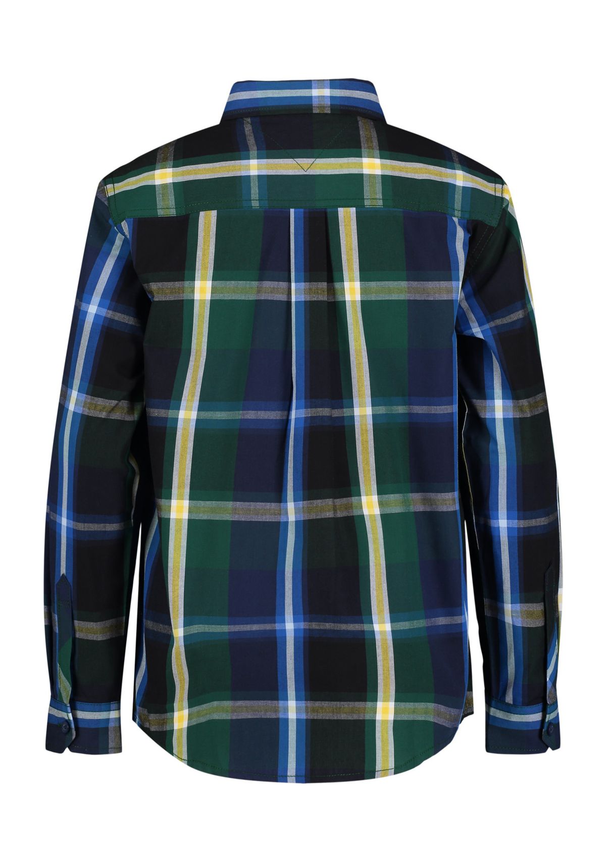 Boys 8-20 Poplin Printed Button Down Shirt