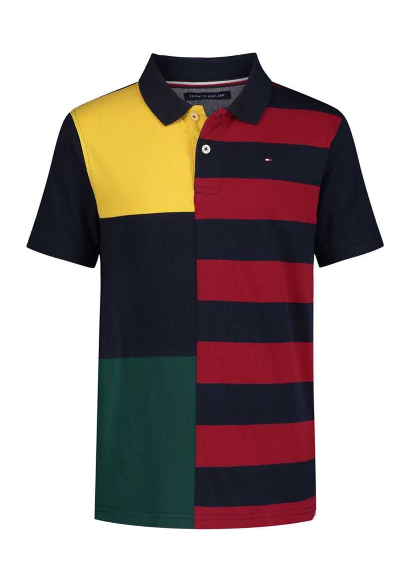 Boys 8-20 Dean Color Blocked Polo Shirt