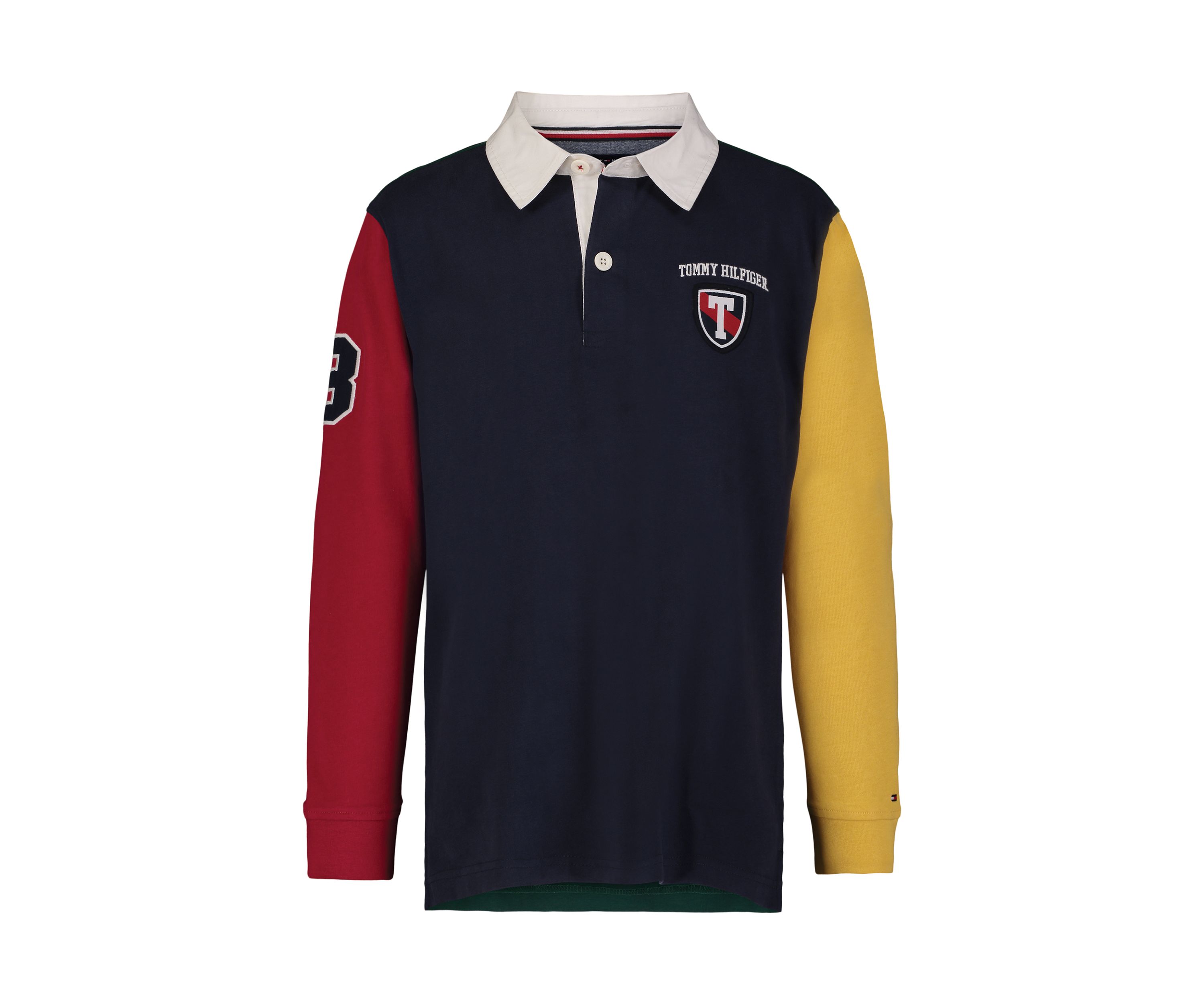 Boys 4-7 Color Blocked Rugby Shirt