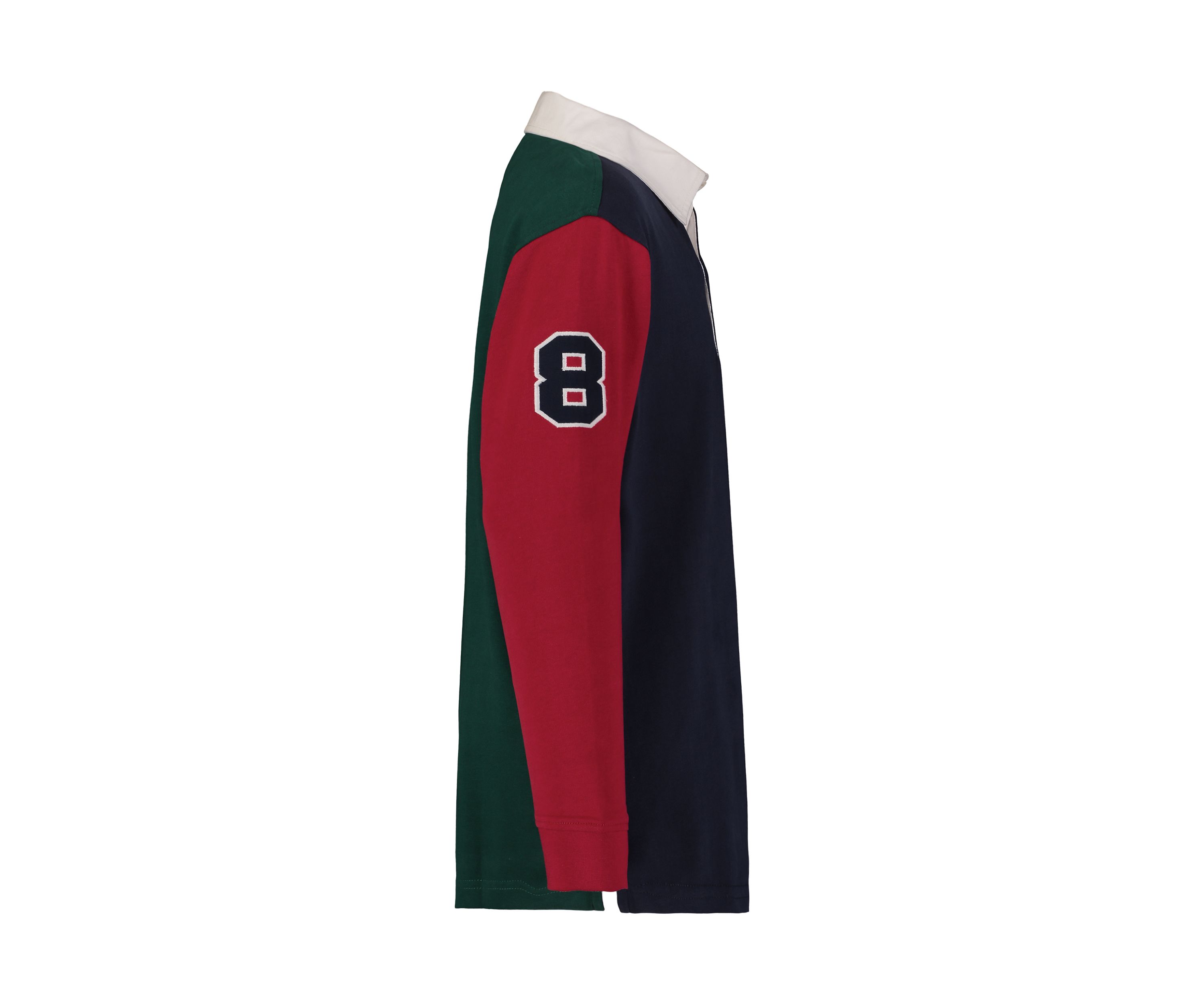Boys 4-7 Color Blocked Rugby Shirt
