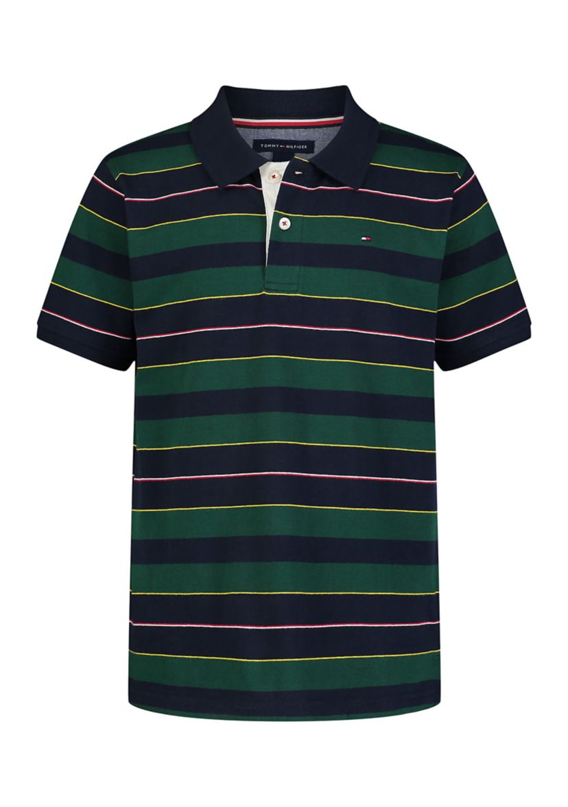 Boys 4-7 Striped Polo Shirt