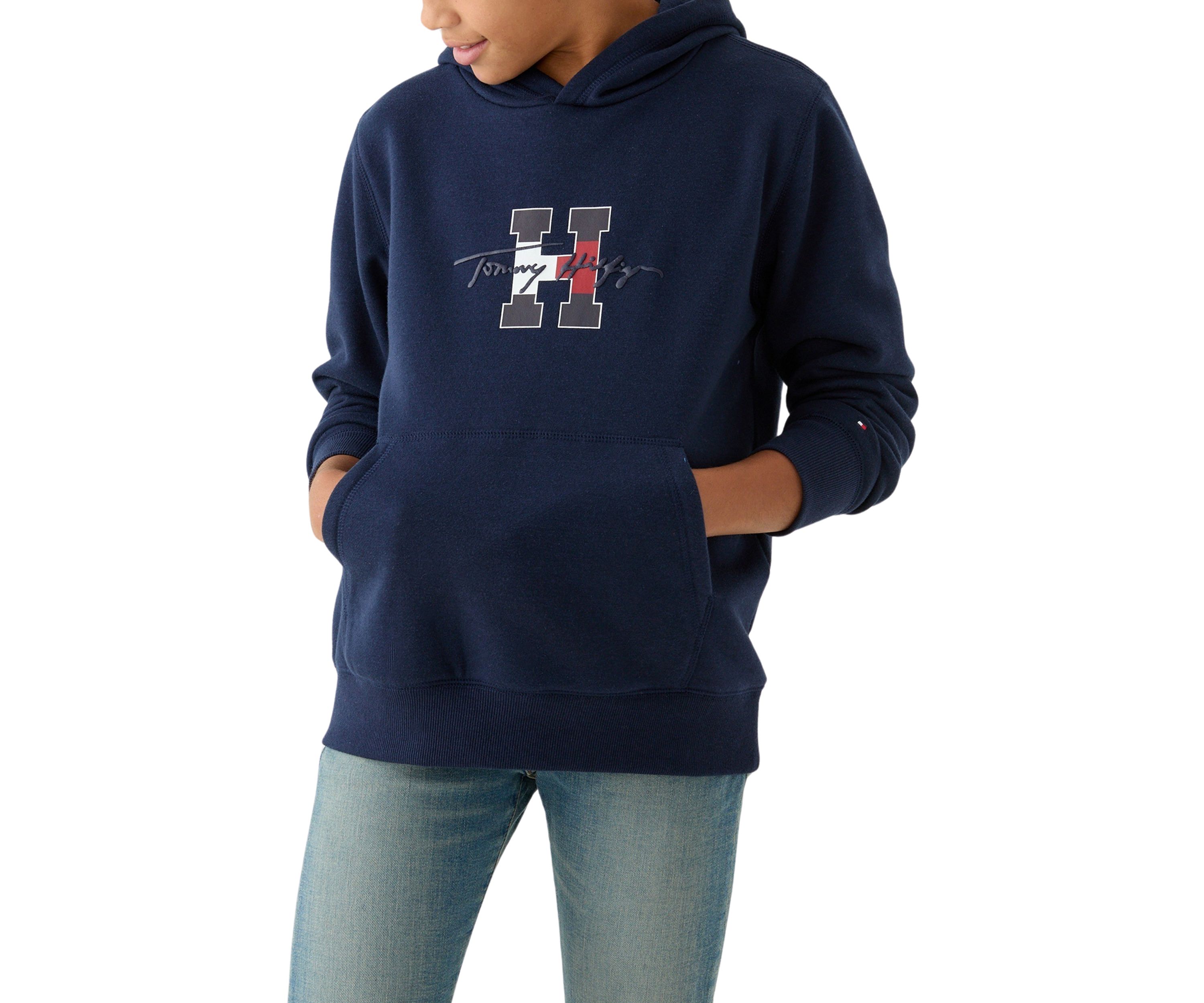 Boys 8-20 Script Logo Pullover