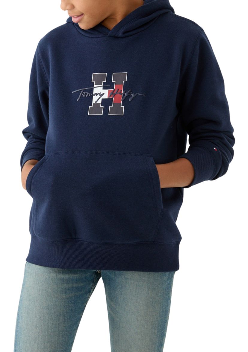 Boys 8-20 Script Logo Pullover