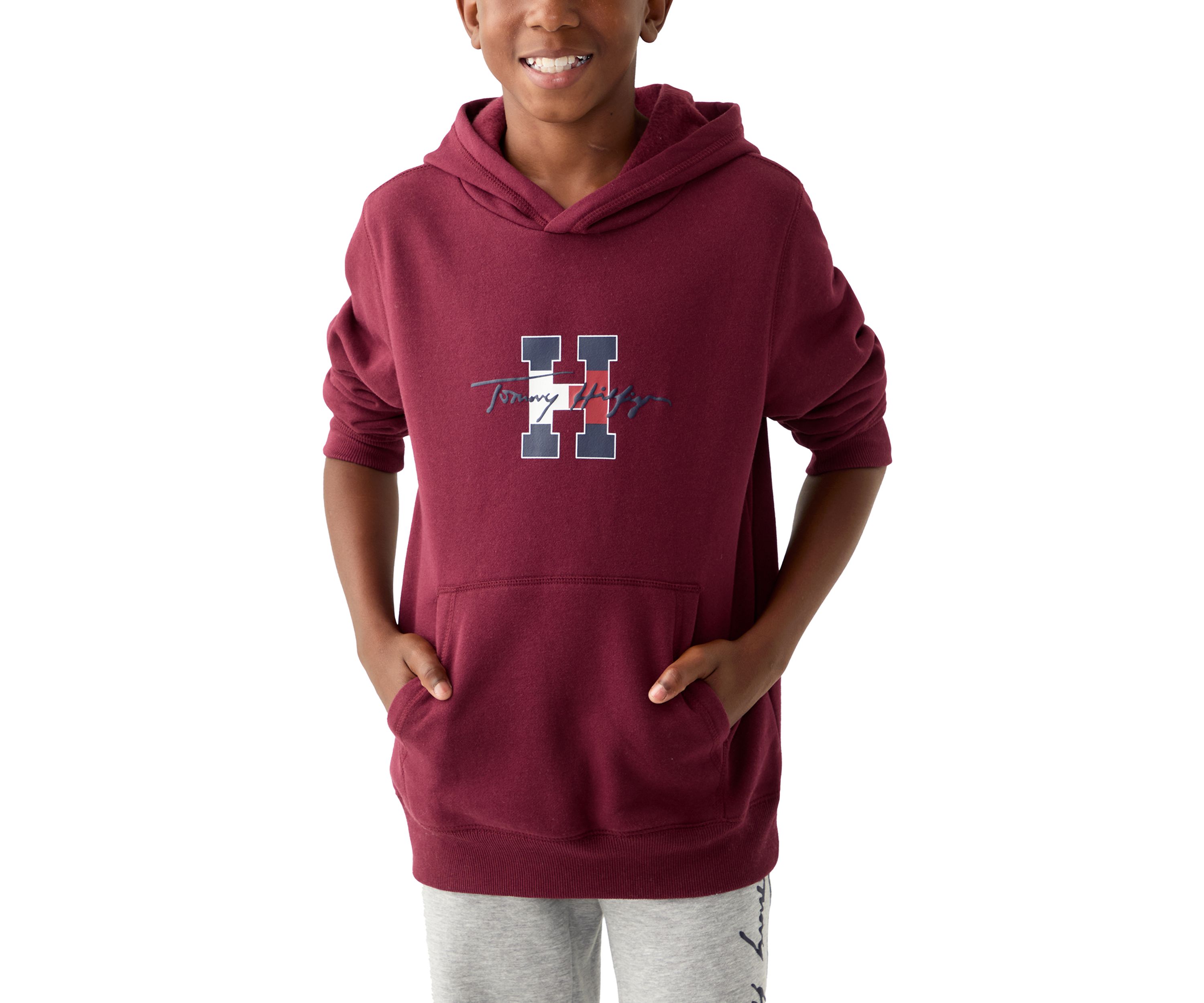 Boys 8-20 Logo Graphic Pullover