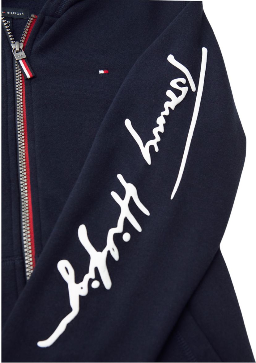 Boys 4-7 Signature Logo Zip Front Hoodie