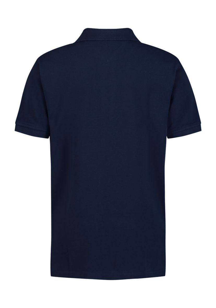 Boys 8-20 Split Stripe Color Blocked Polo Shirt