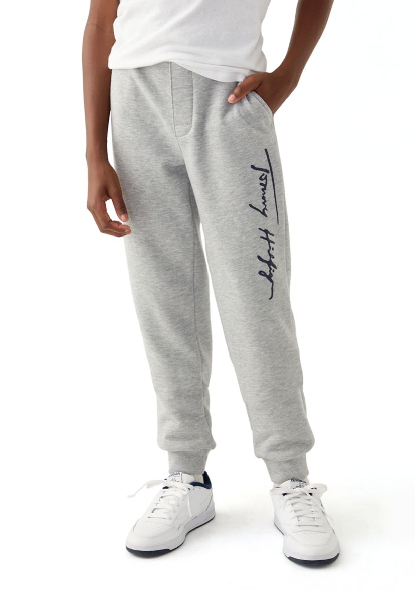 Boys 8-20 Signature Script Joggers