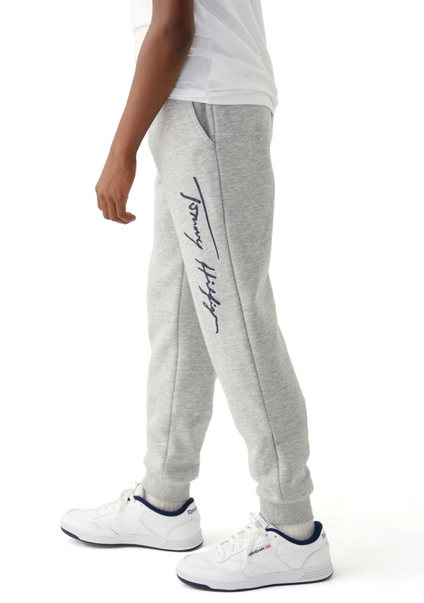 Boys 8-20 Signature Script Joggers