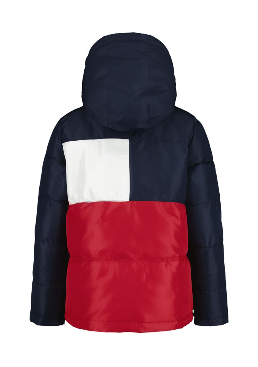 Boys 8-20 Tommy Hilfiger Color Block Puffer