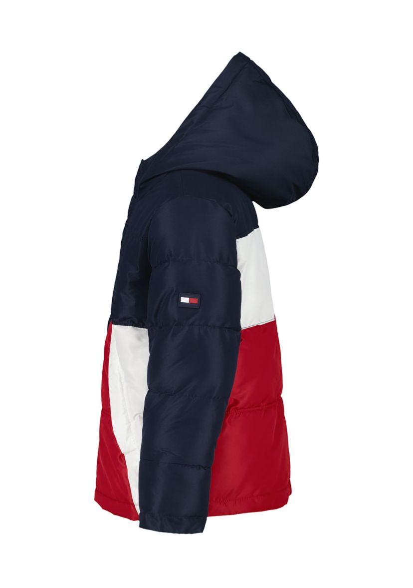 Boys 8-20 Tommy Hilfiger Color Block Puffer