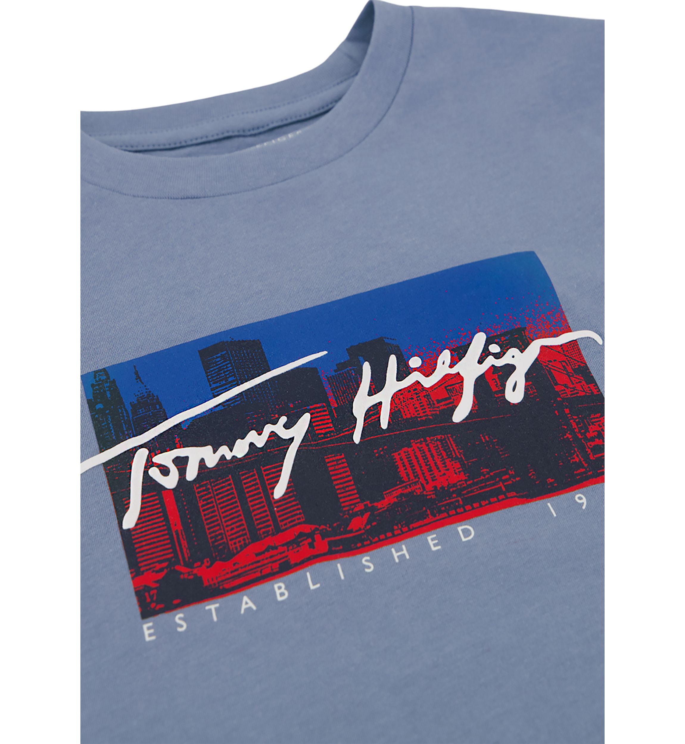 Boys 8-20 Short Sleeve Skyline Graphic T-Shirt 