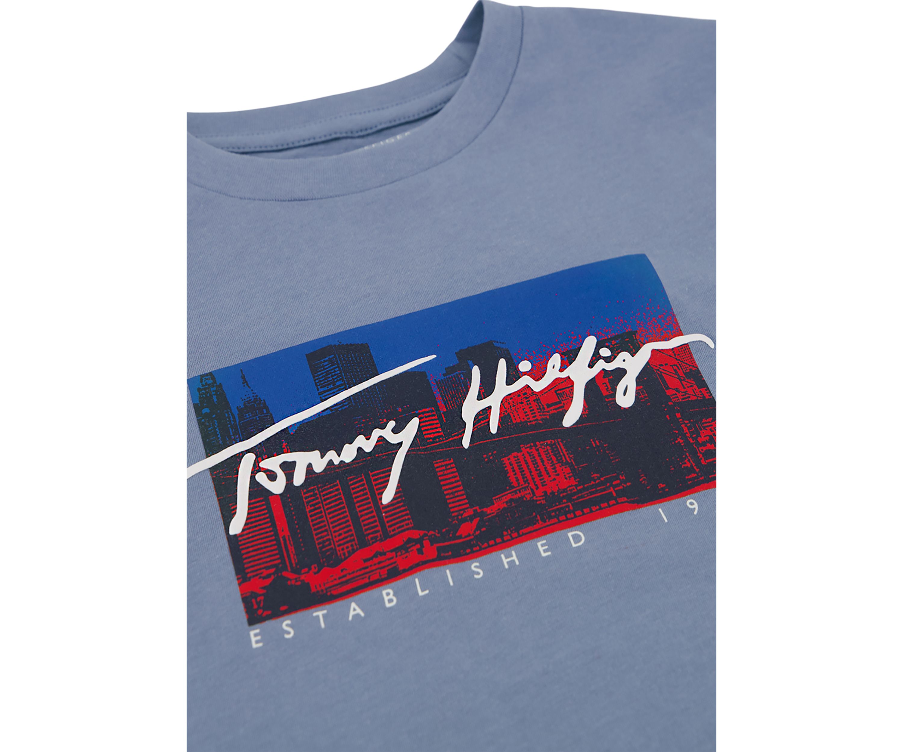 Boys 8-20 Short Sleeve Skyline Graphic T-Shirt 