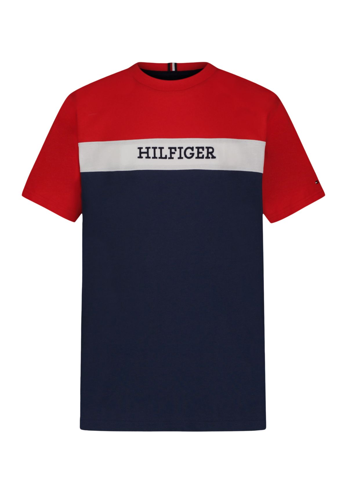 Boys 8-20 Horizontal Placed Stripe T-Shirt