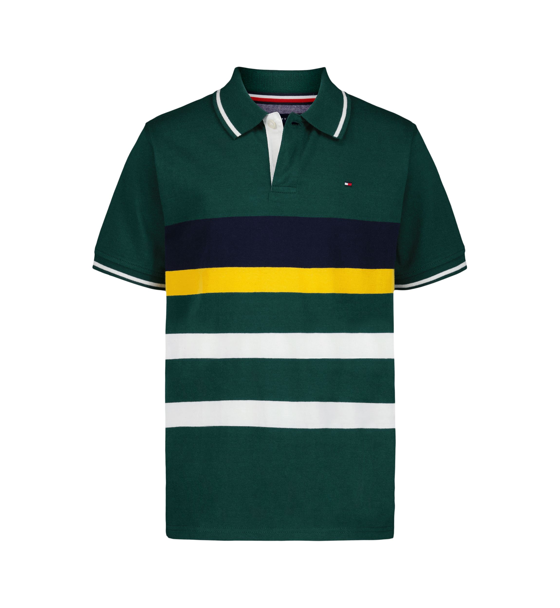 Boys 8-20 Short Sleeve Multi Stripe Polo Shirt 