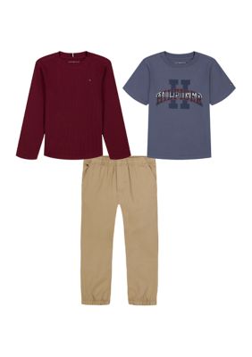 Tommy Hilfiger Boys 4-7 Graphic Set, 6