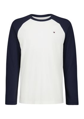 Tommy Hilfiger Boys 4-7 Color Block Raglan T-Shirt
