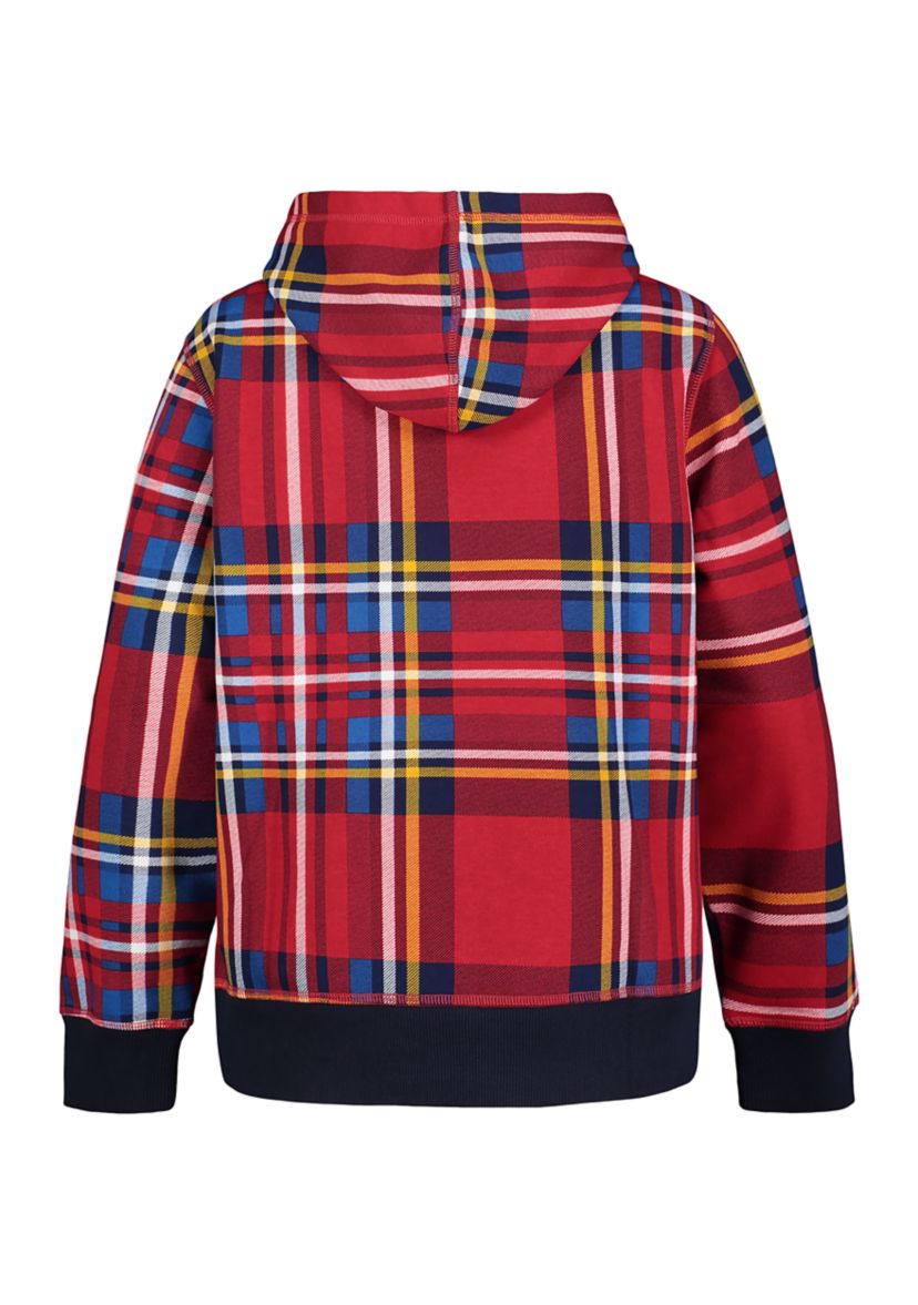 Boys 8-20 Tonal Argyle Hoodie