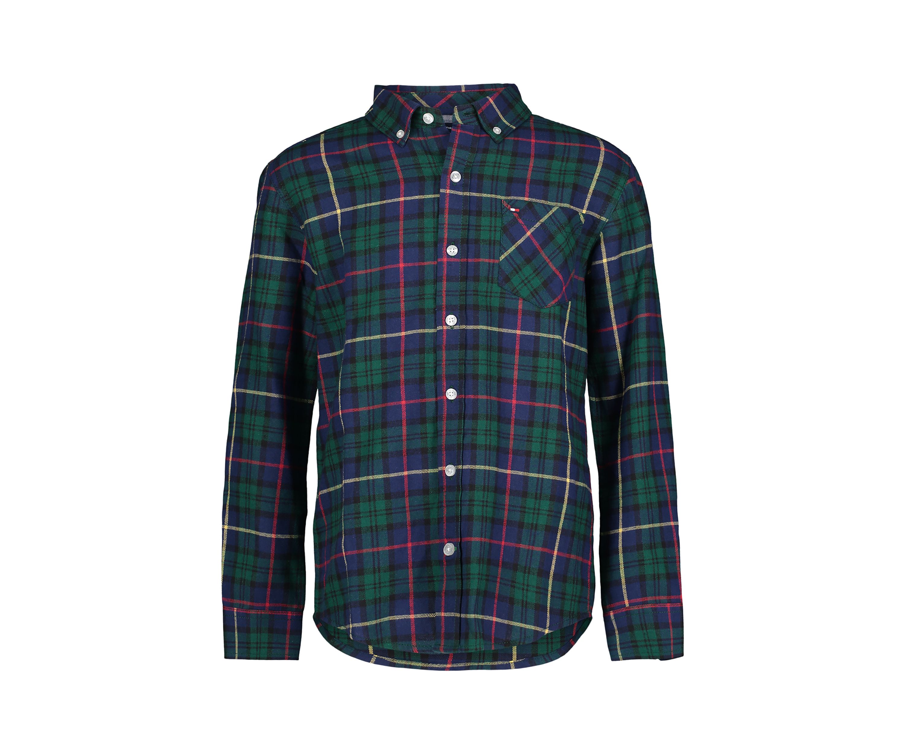 Boys 8-20 Plaid Button Down Shirt