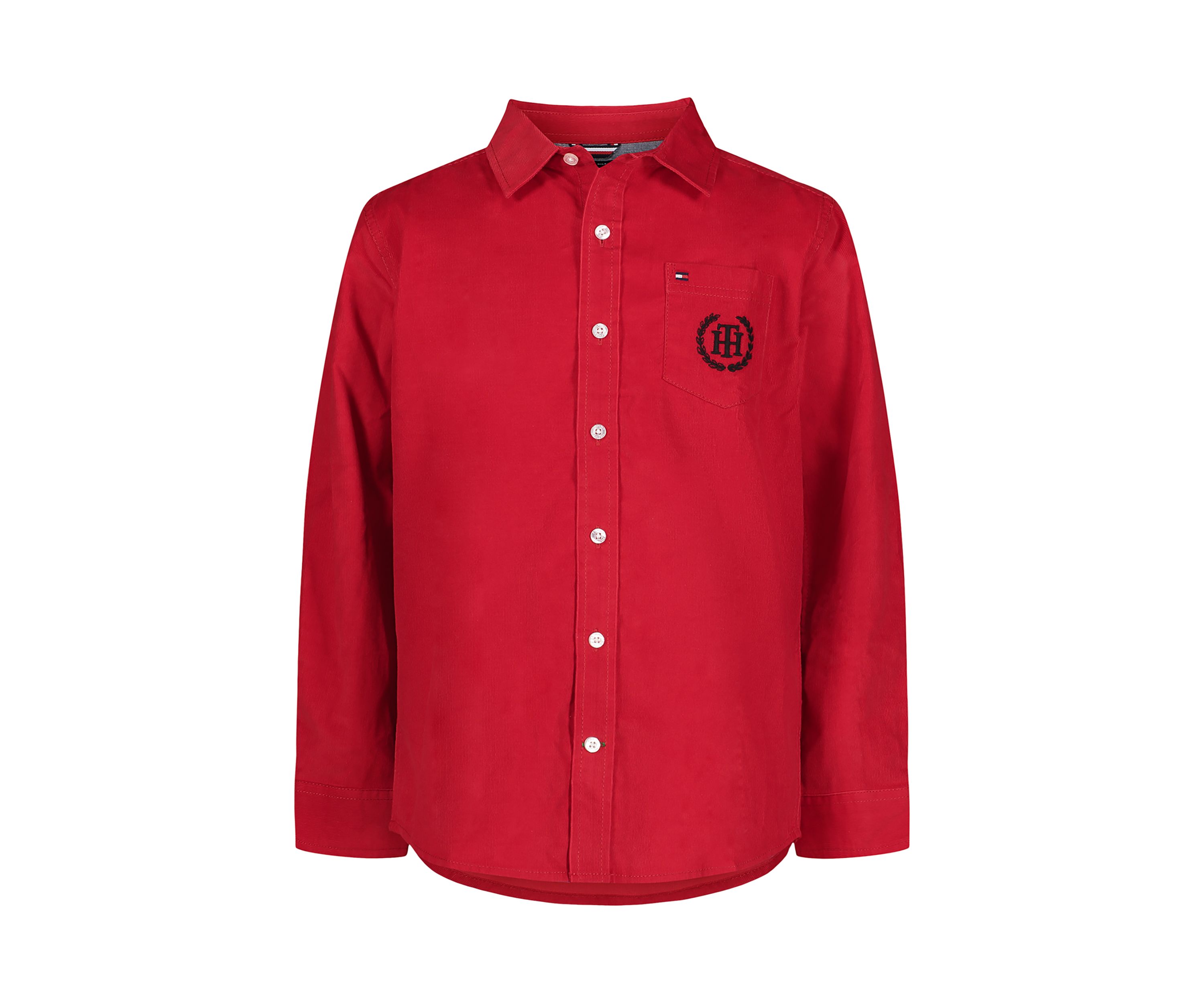 Boys 8-20 Solid Corduroy Shirt