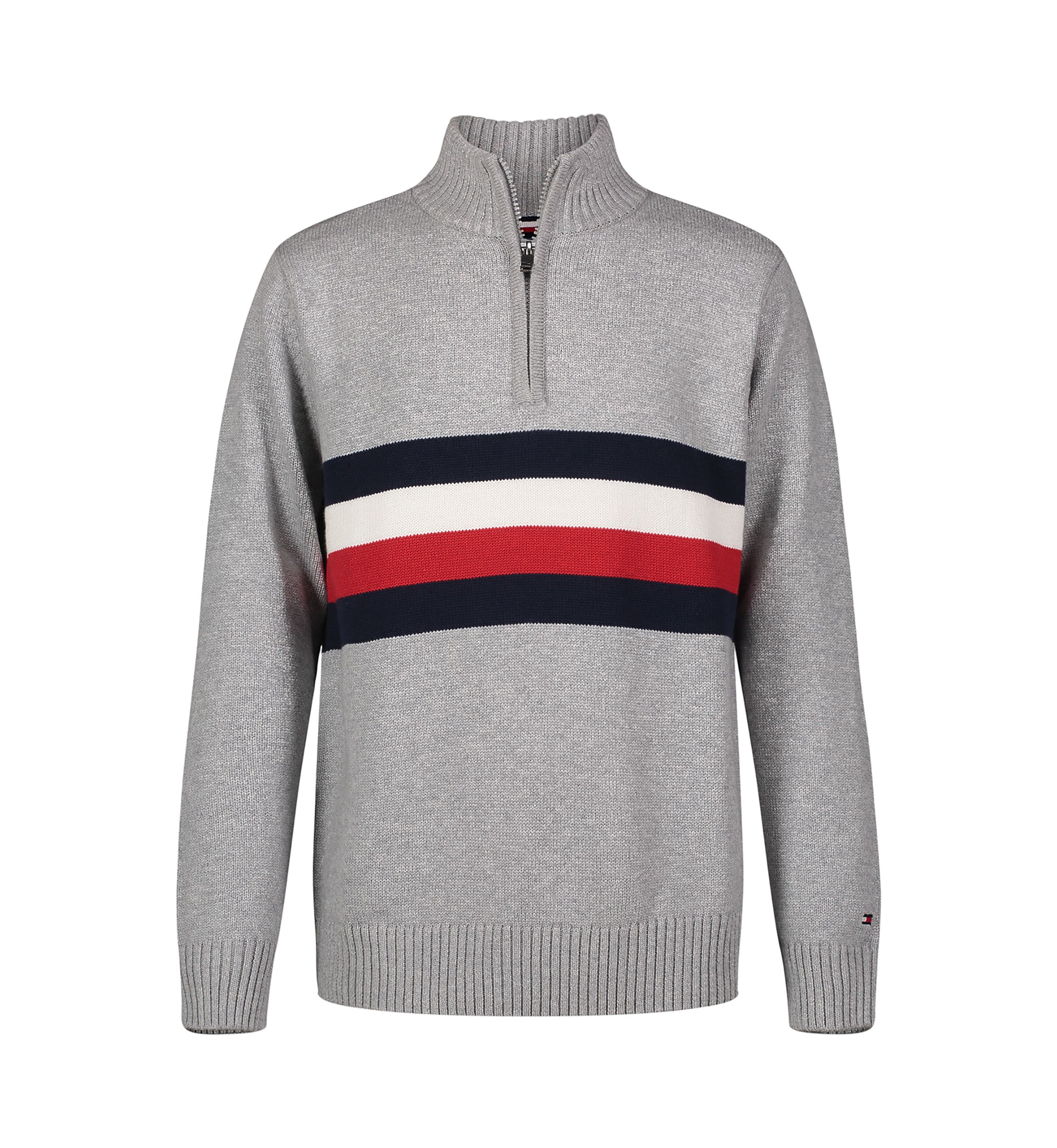 Boys 8-20 Signature Stripe 1/4 Zip Sweater