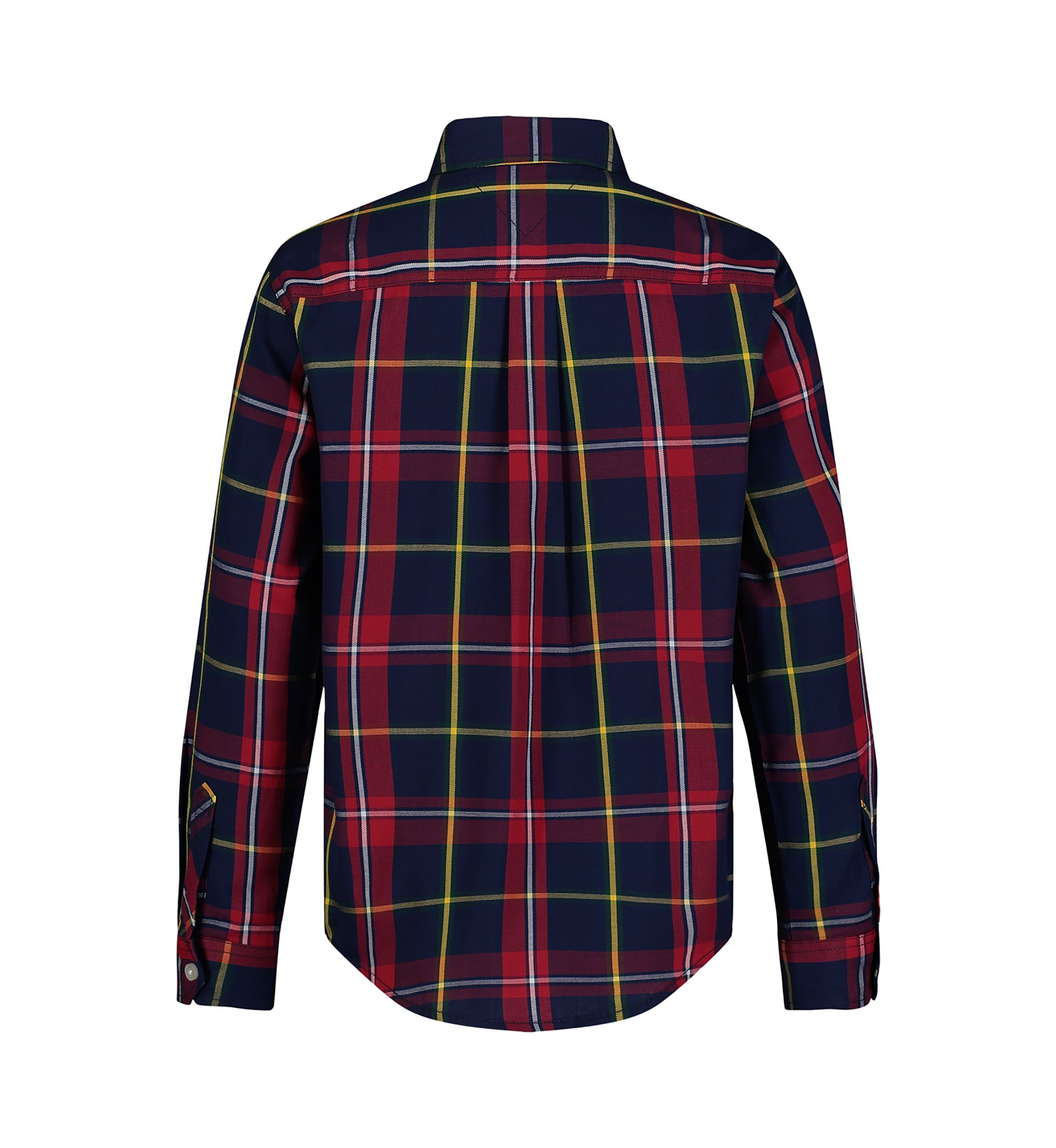 Boys 8-20 Plaid Printed Shirt