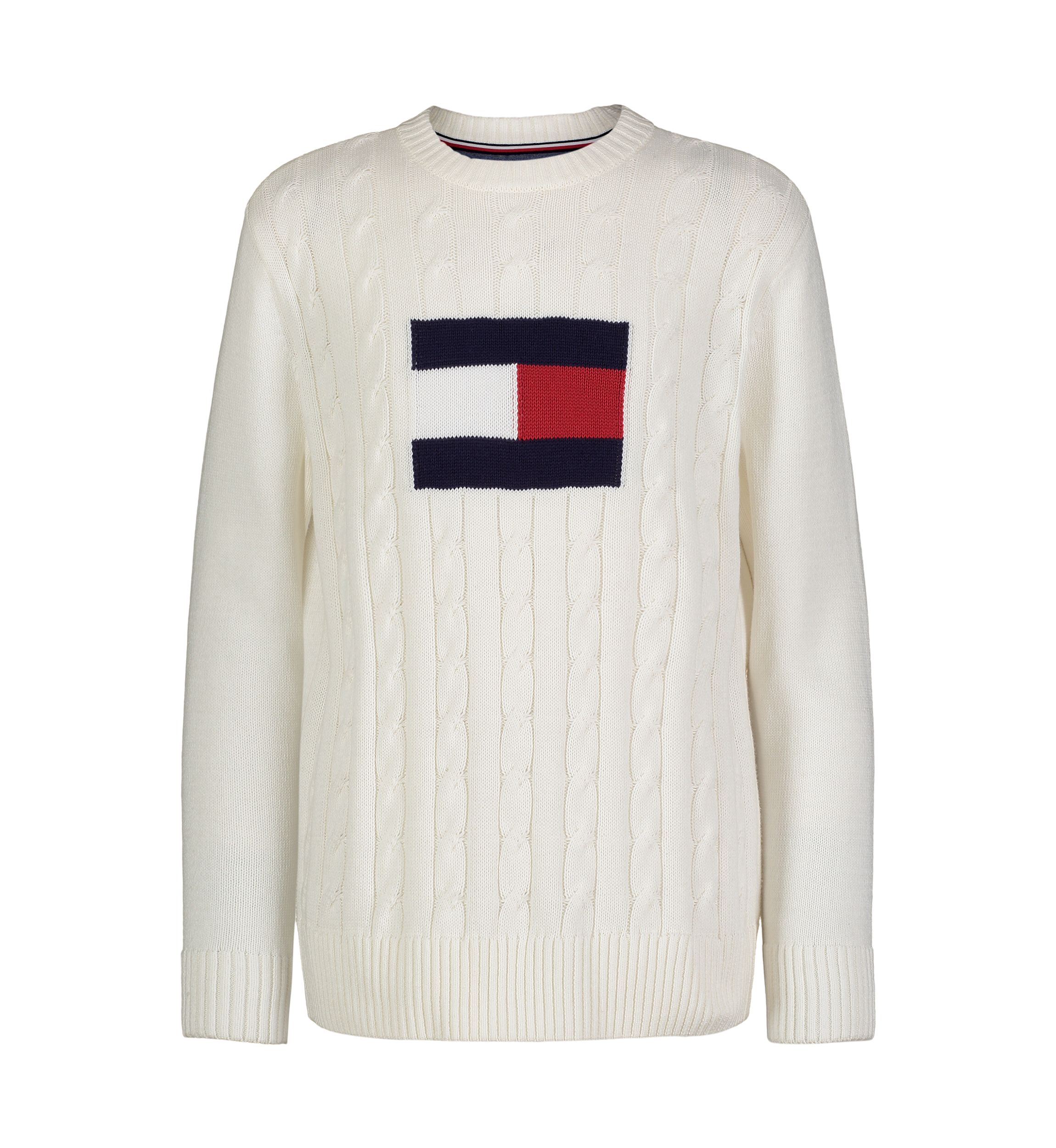 Boys 8-20 Flag Crew Neck Sweater 