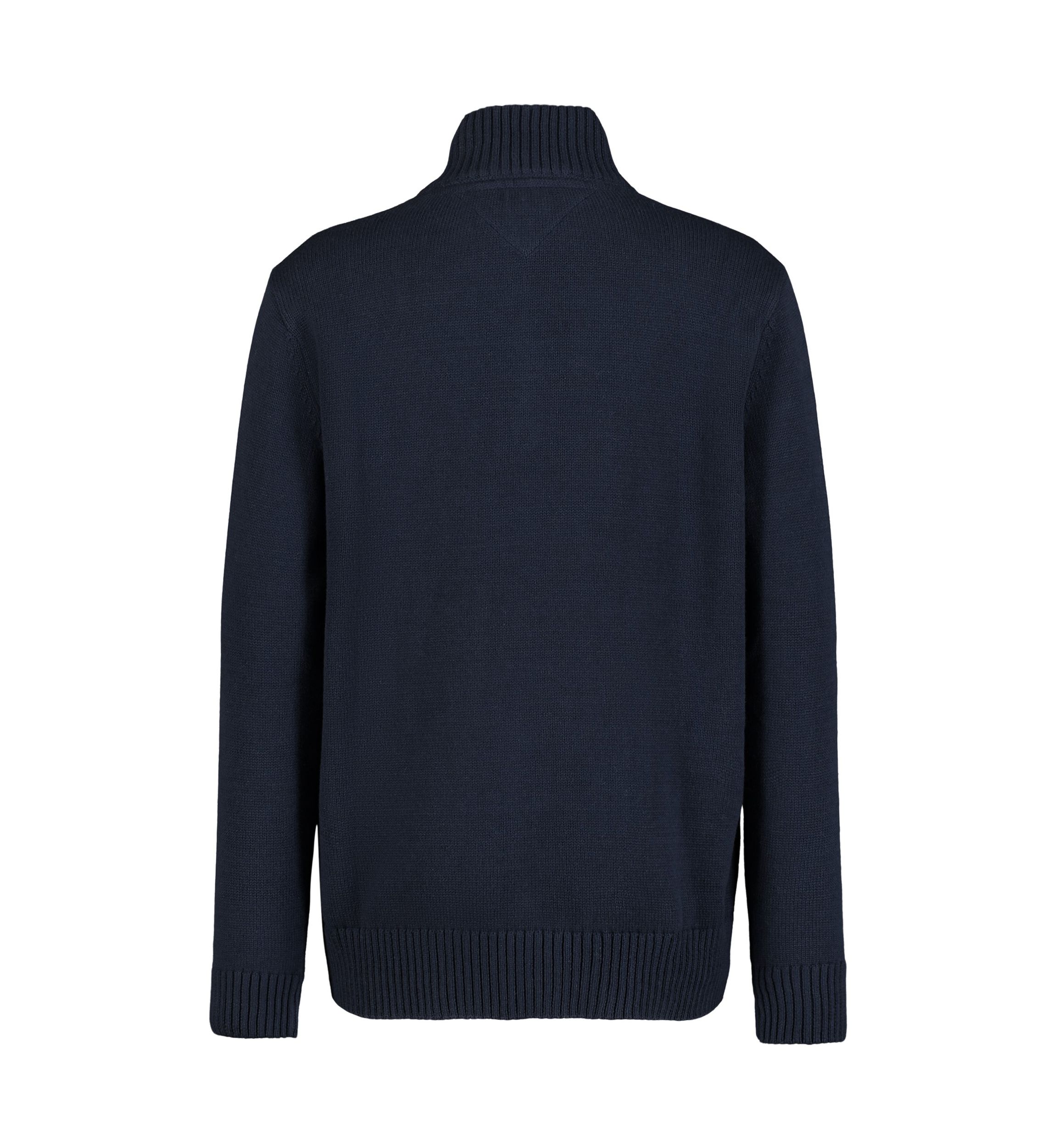 Boys 4-7 Solid 1/4 Zip Sweater Knit Pullover
