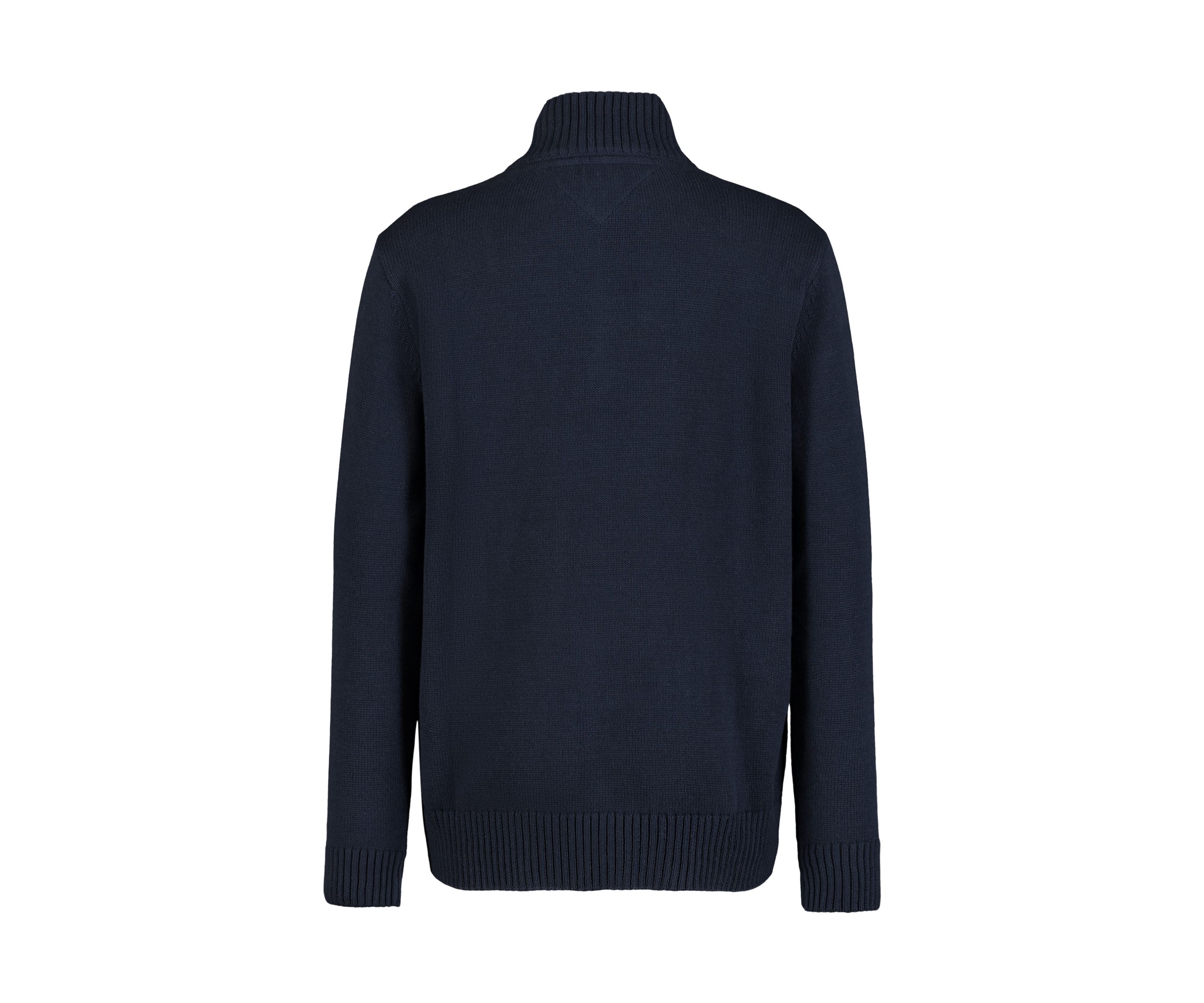 Boys 4-7 Solid 1/4 Zip Sweater Knit Pullover
