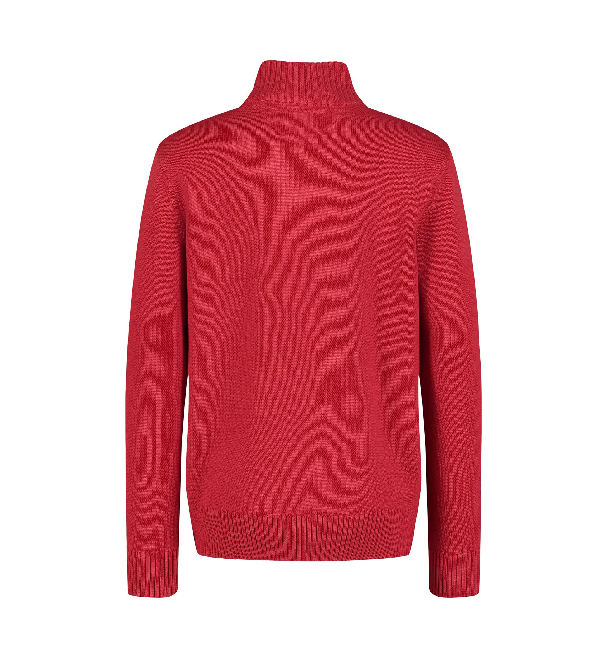 Boys 4-7 Solid 1/4 Zip Sweater