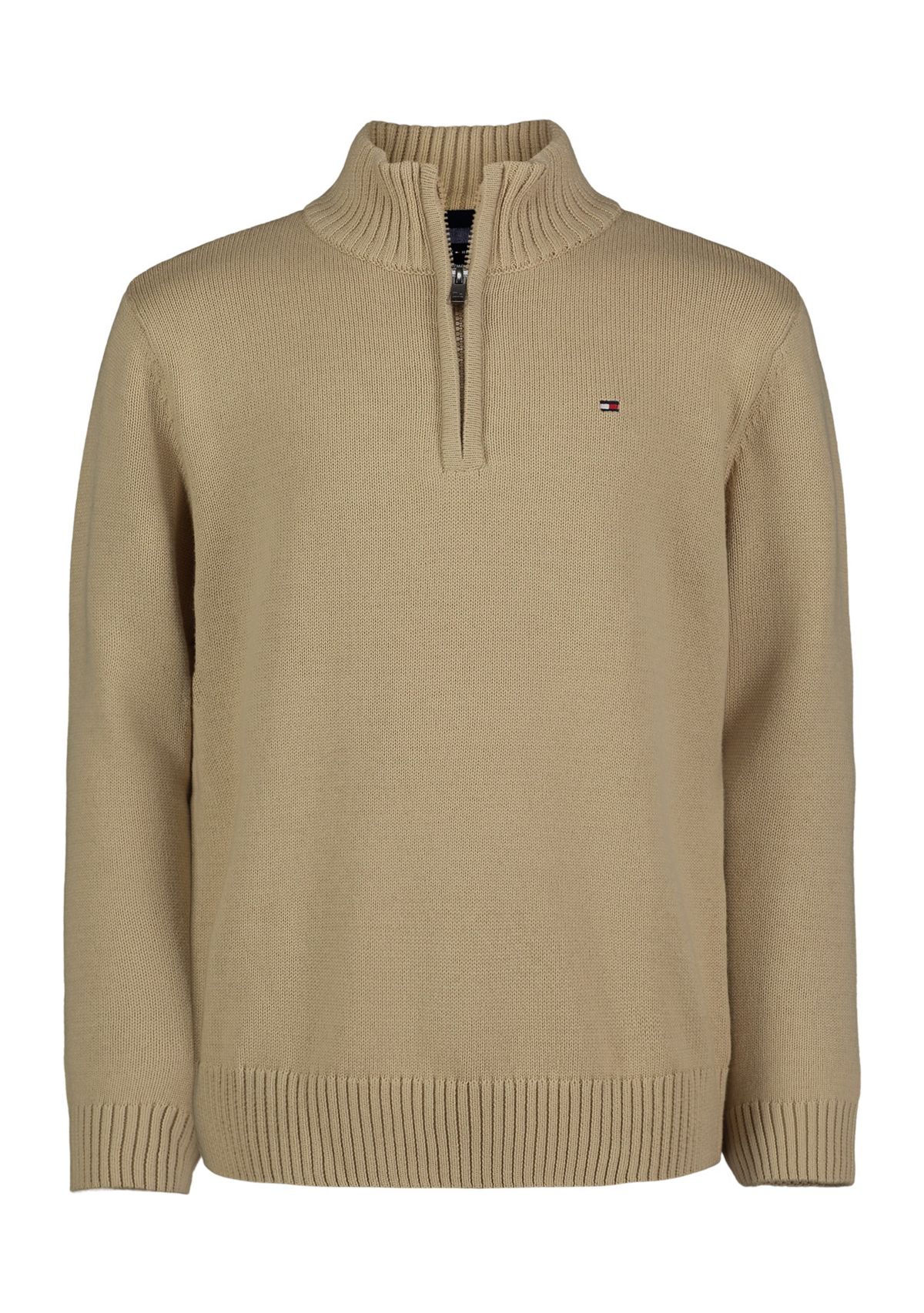 Boys 8-20 Quarter Zip Sweater 