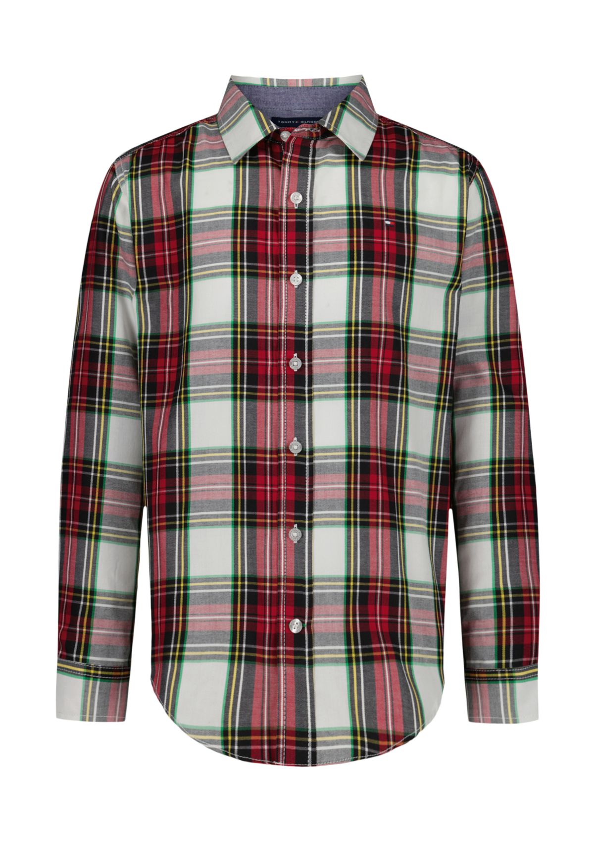 Boys 8-20 Long Sleeve Festive Holiday Shirt