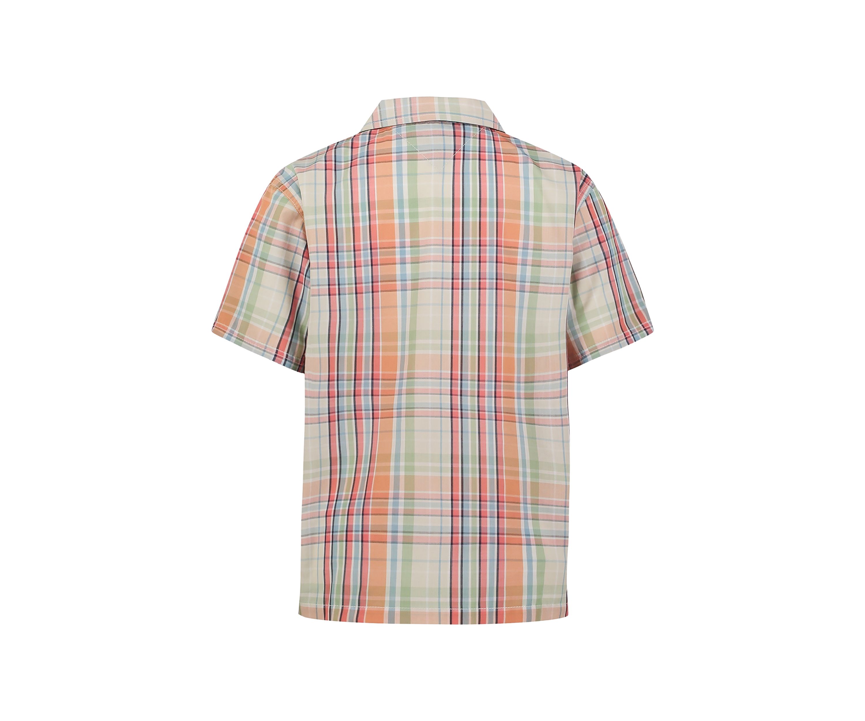 Boys 4-7 Short Sleeve Yarn Dyed Camp Shirt
