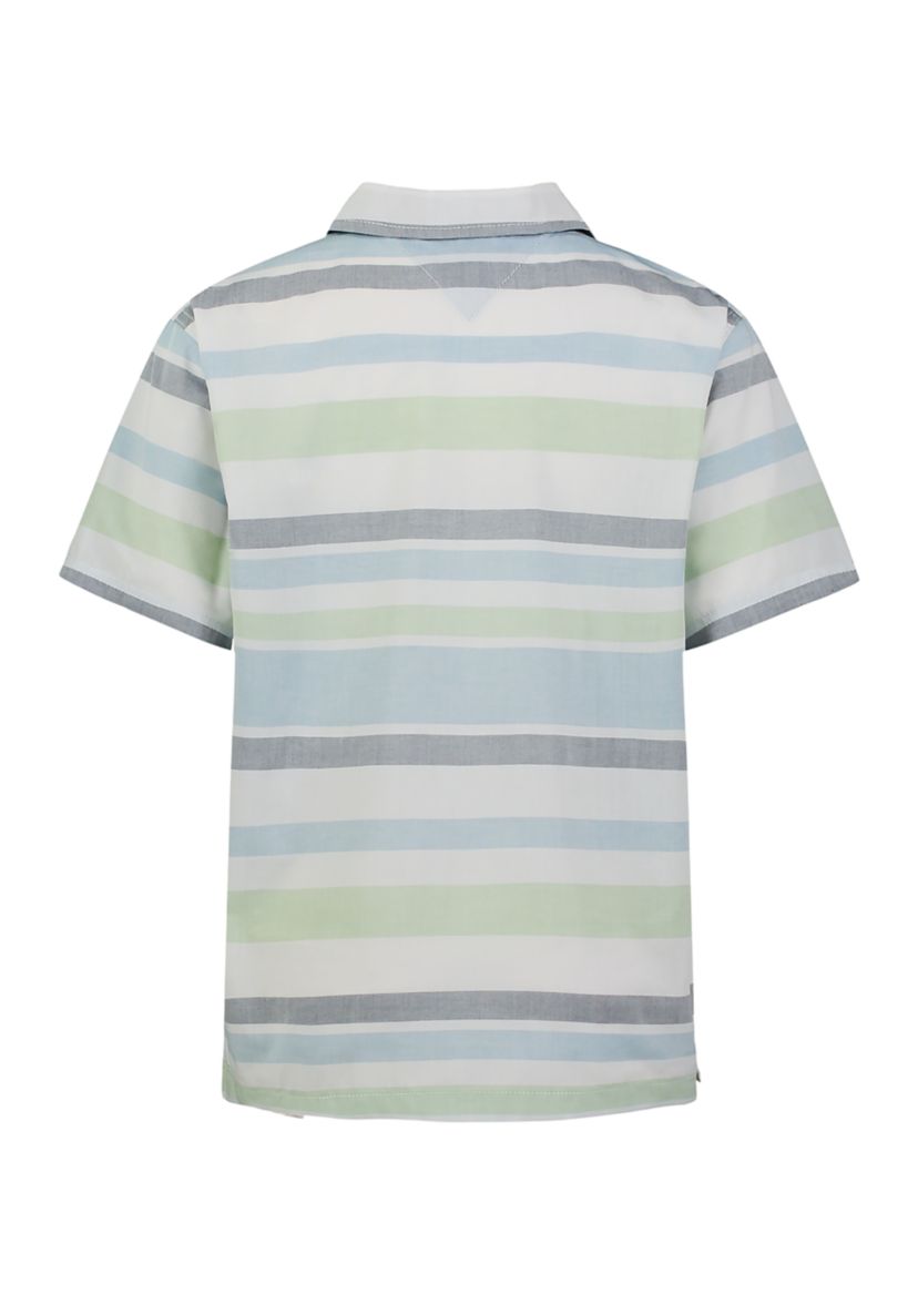 Boys 8-20 Yarn Dyed Stripe Camp Shirt