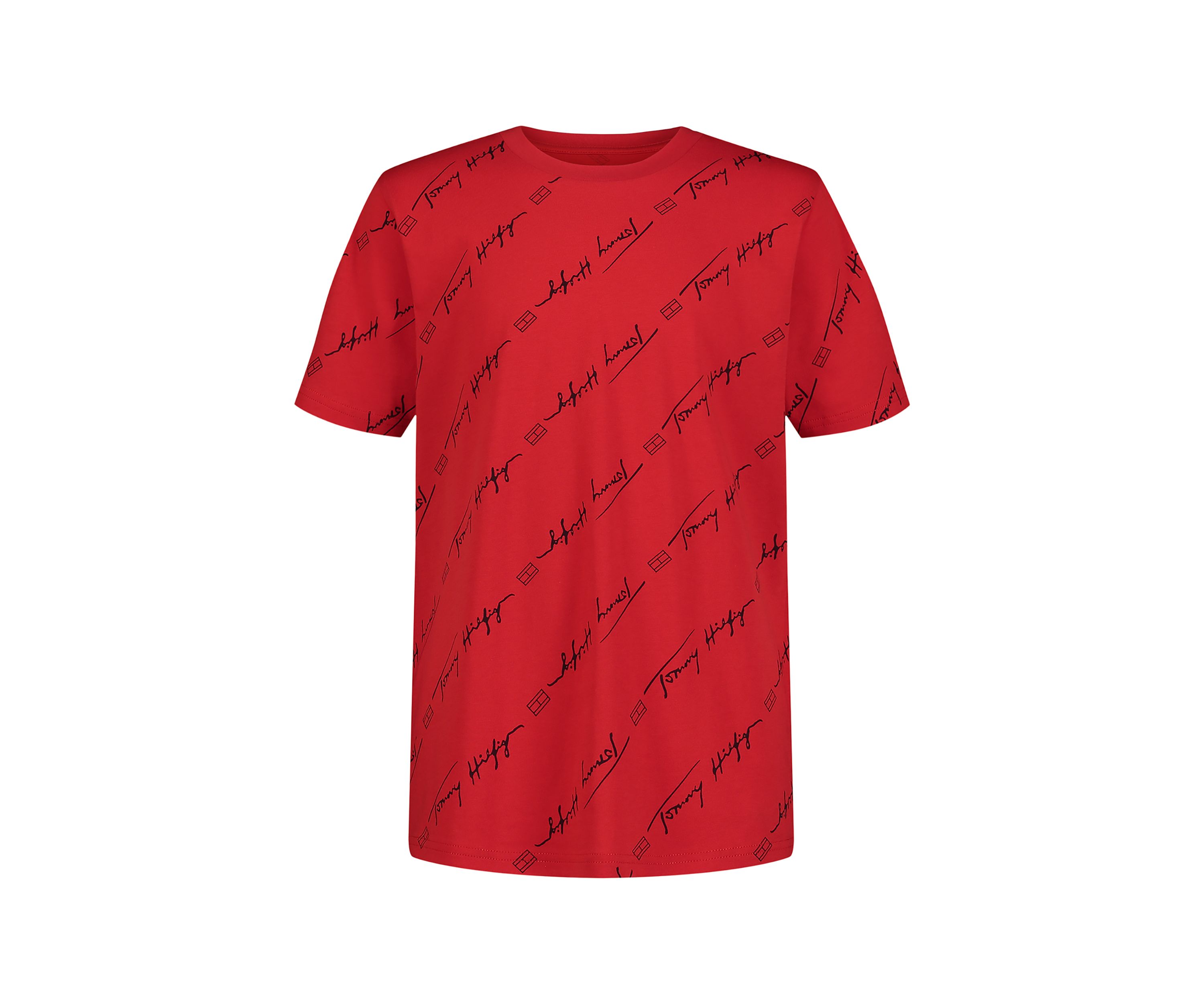 Boys 8-20 Angled Script Printed T-Shirt