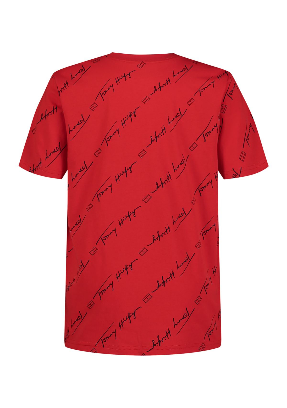 Boys 8-20 Angled Script Printed T-Shirt
